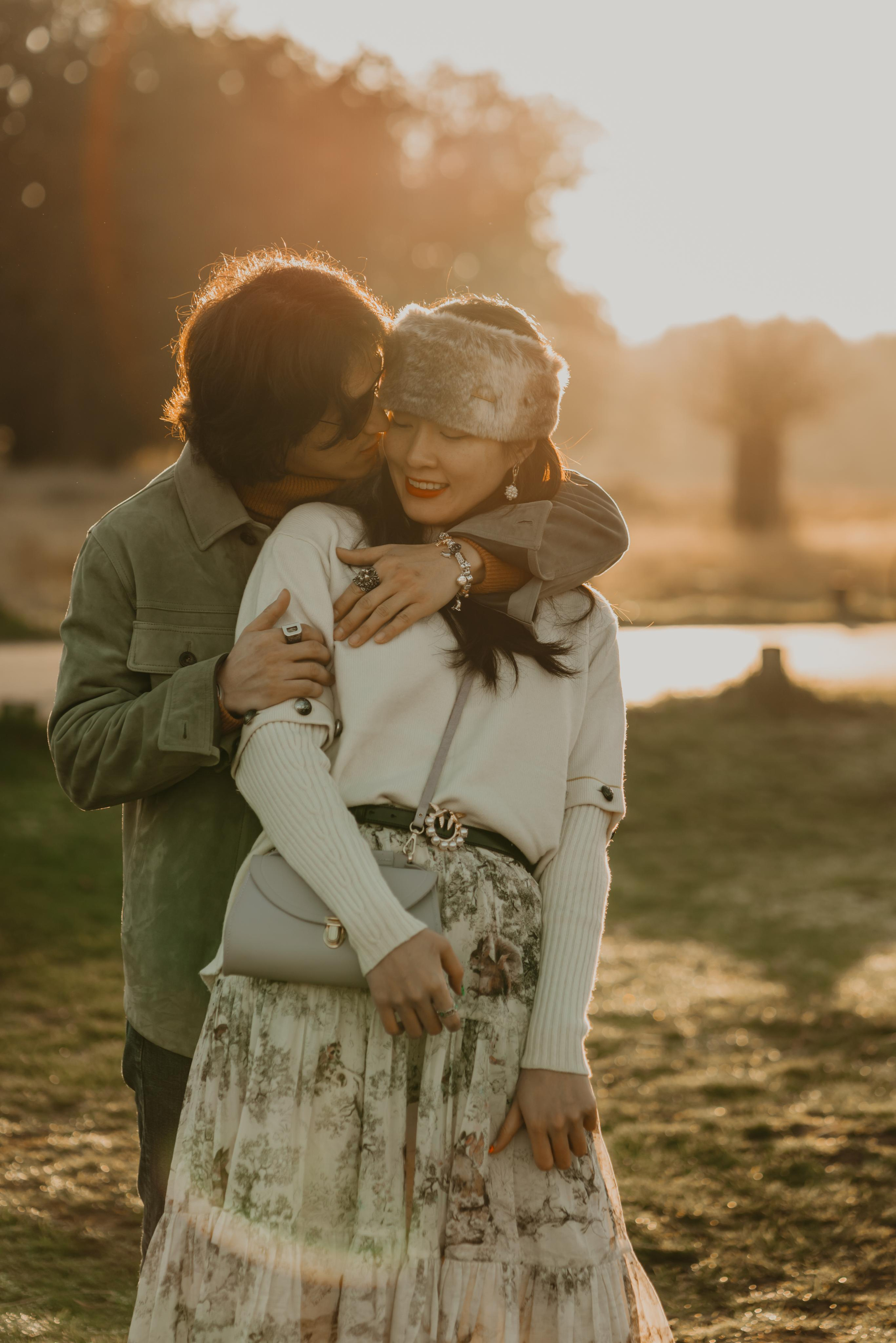 Engagement session in Richmond Park. London portrait and family photographer