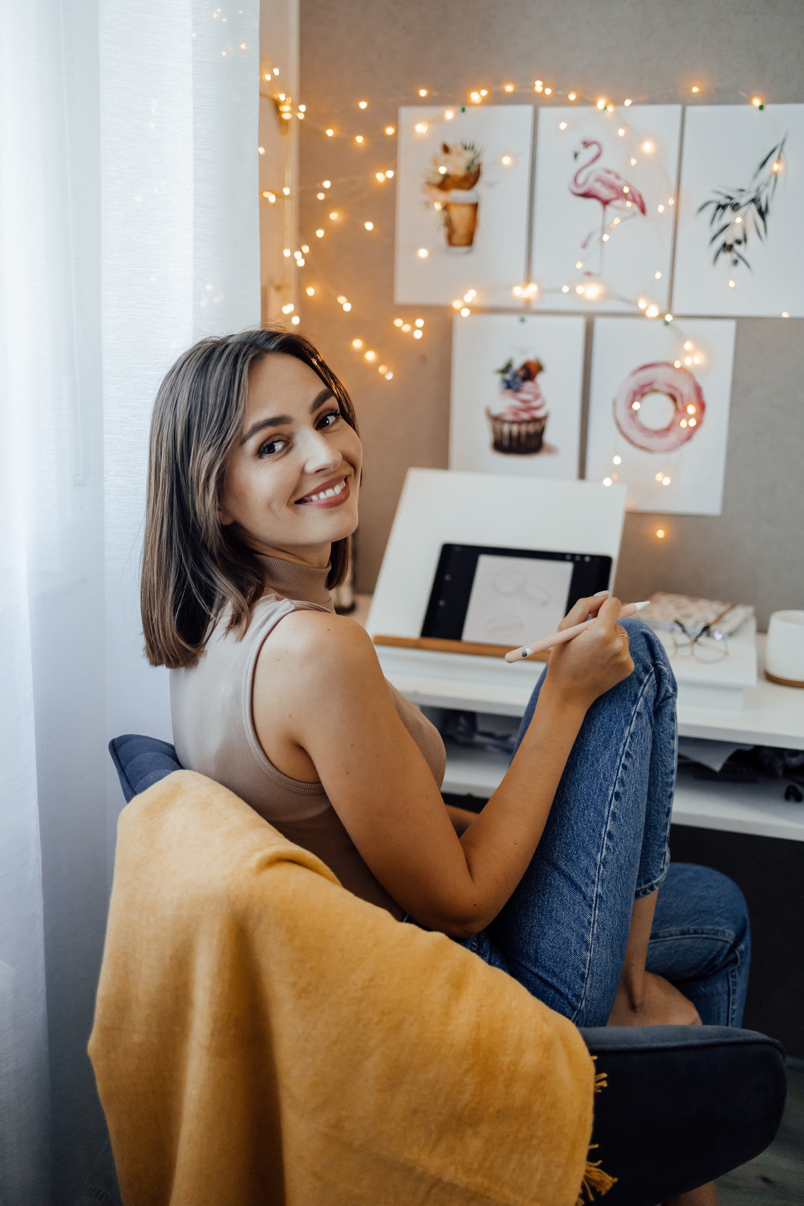 Фотосессия для иллюстратора Кати. Фотограф в Германии — Мария Чистякова