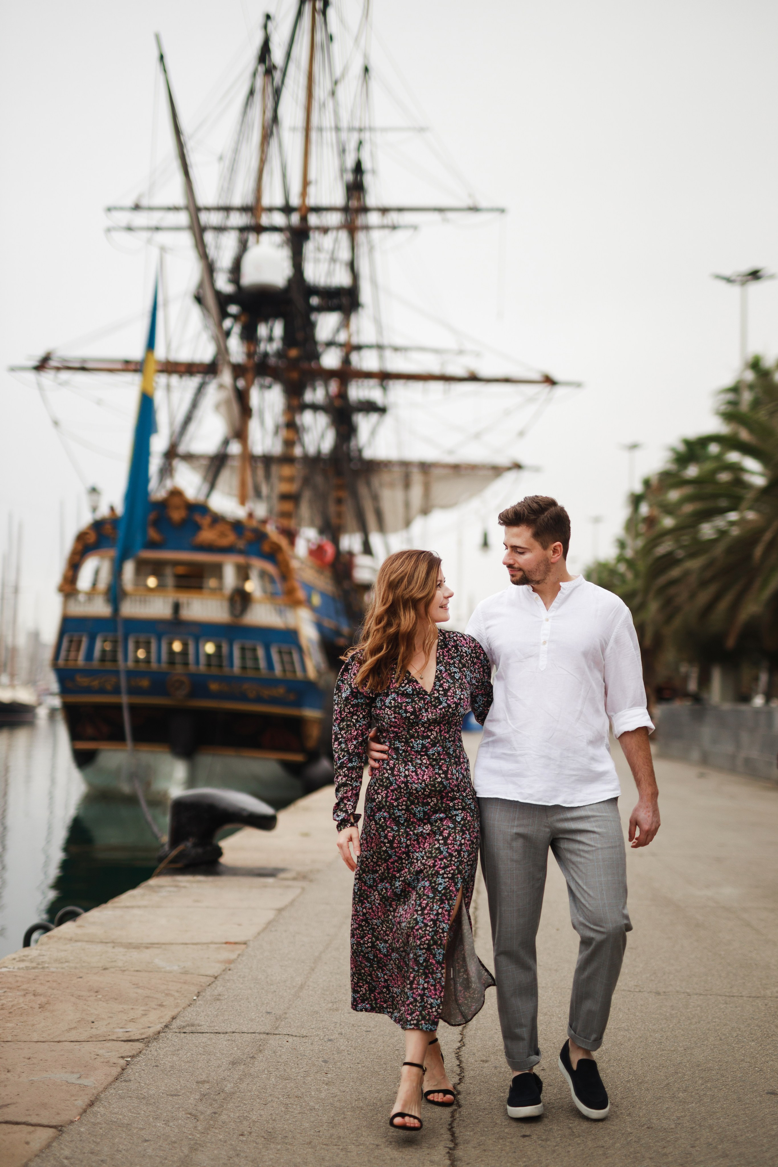 Damian i Monika. Фотограф в Барселоне Испании Маслик Юлия