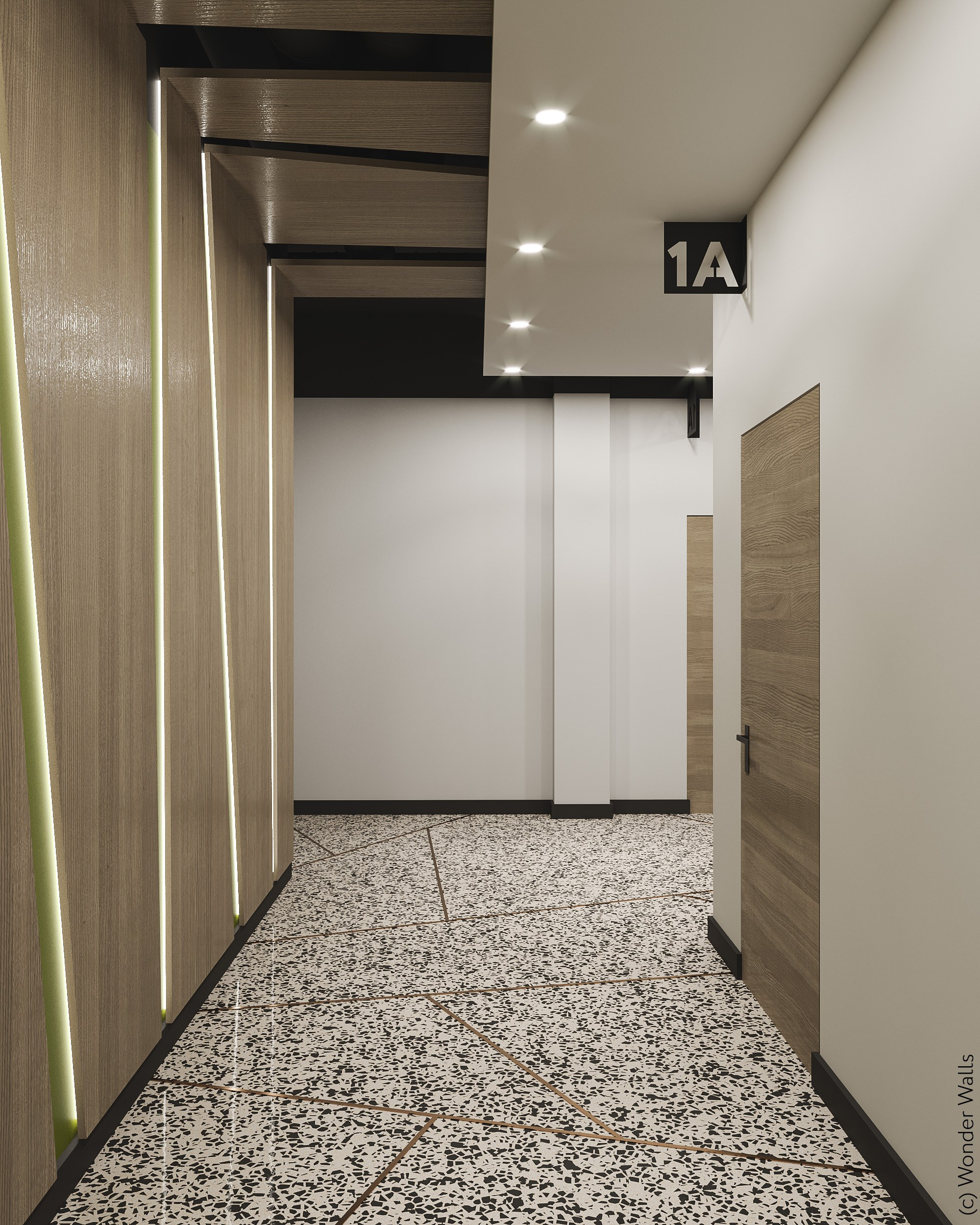 Public spaces. Interior design by Yuliya Shpeter