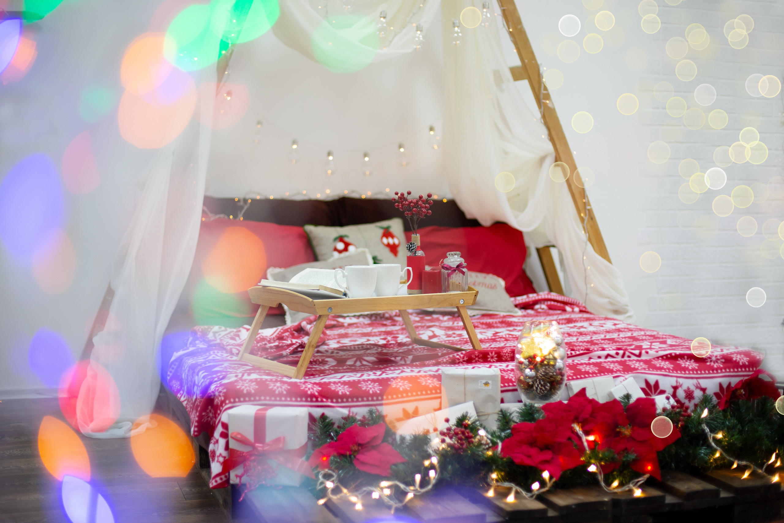 Коледни фотосесии в студио с декори. Фотограф Бургас. Фотосесии в студио и на открито, портрети, заснемане