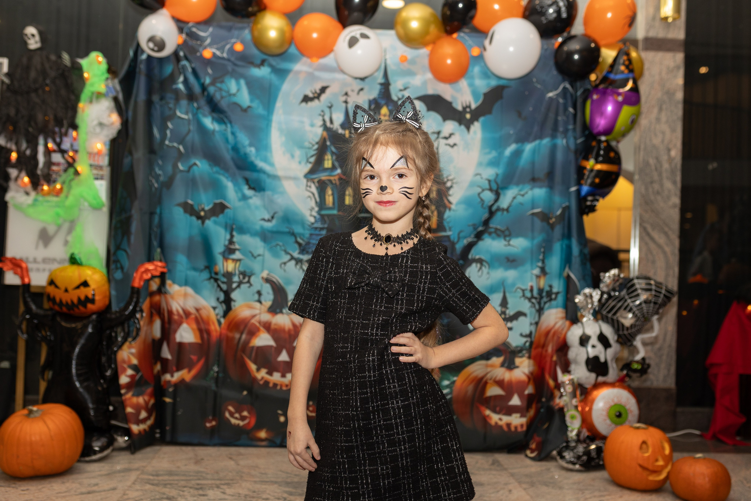 Leo dance studio Helloween 2025. Семейный и детский фотограф в Варшаве Мила Бобровская