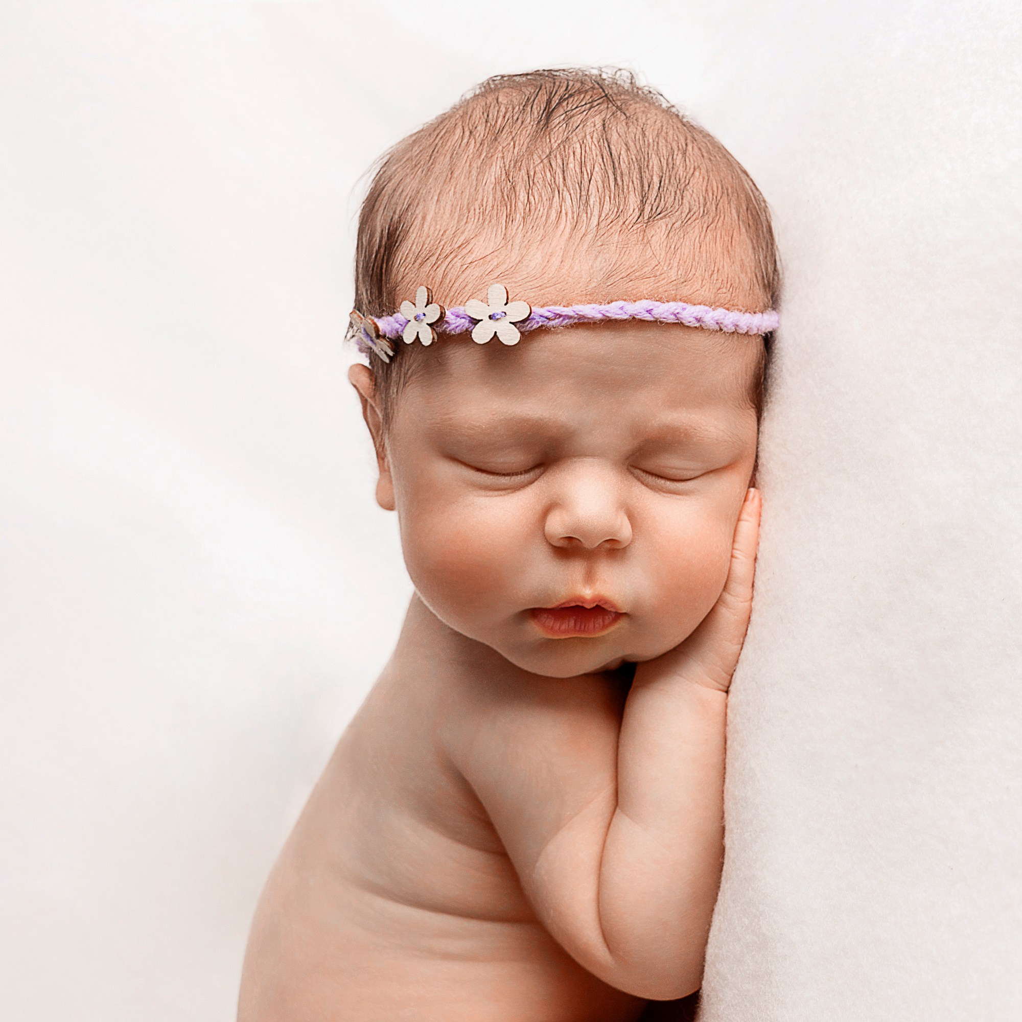 Newborn. Svitlana Miahka fotografa a Genova