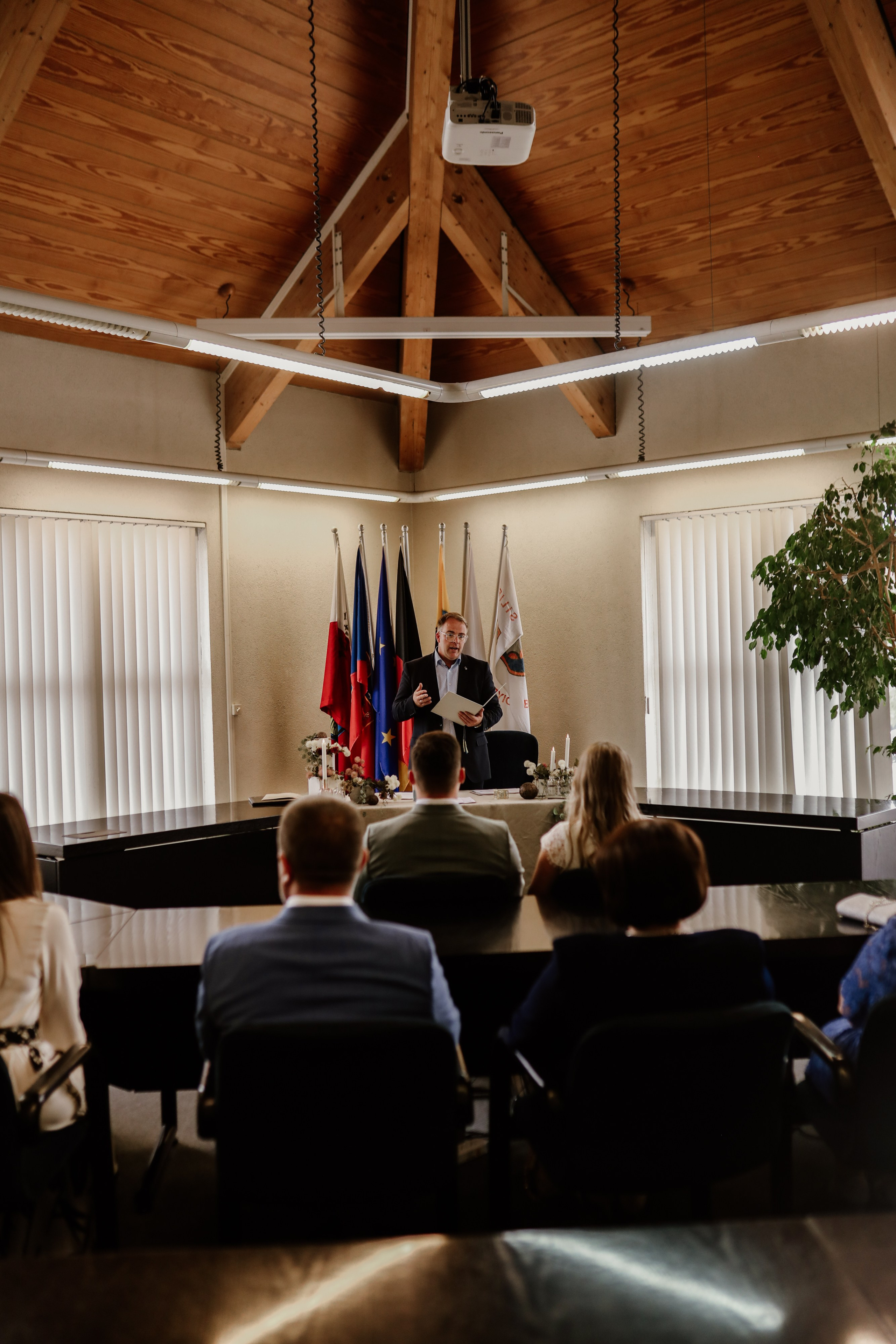 Hochzeitsfotograf in der Pfalz - Standesamtliche Trauung in Haßloch