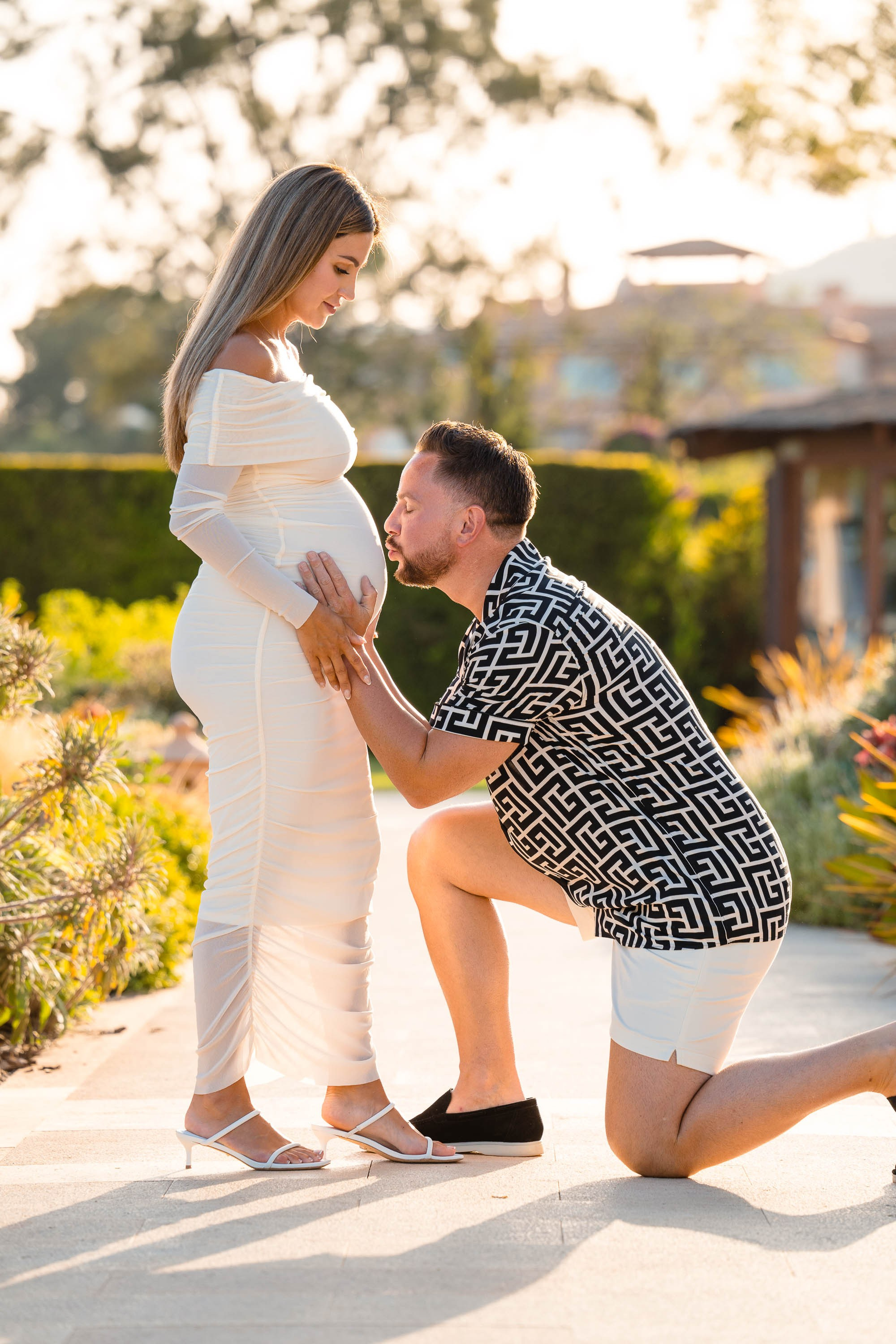 Pregnant Portrait Photoshoot at St. Regis Mardavall. Mallorca Wedding, Corporate & Social Photographer