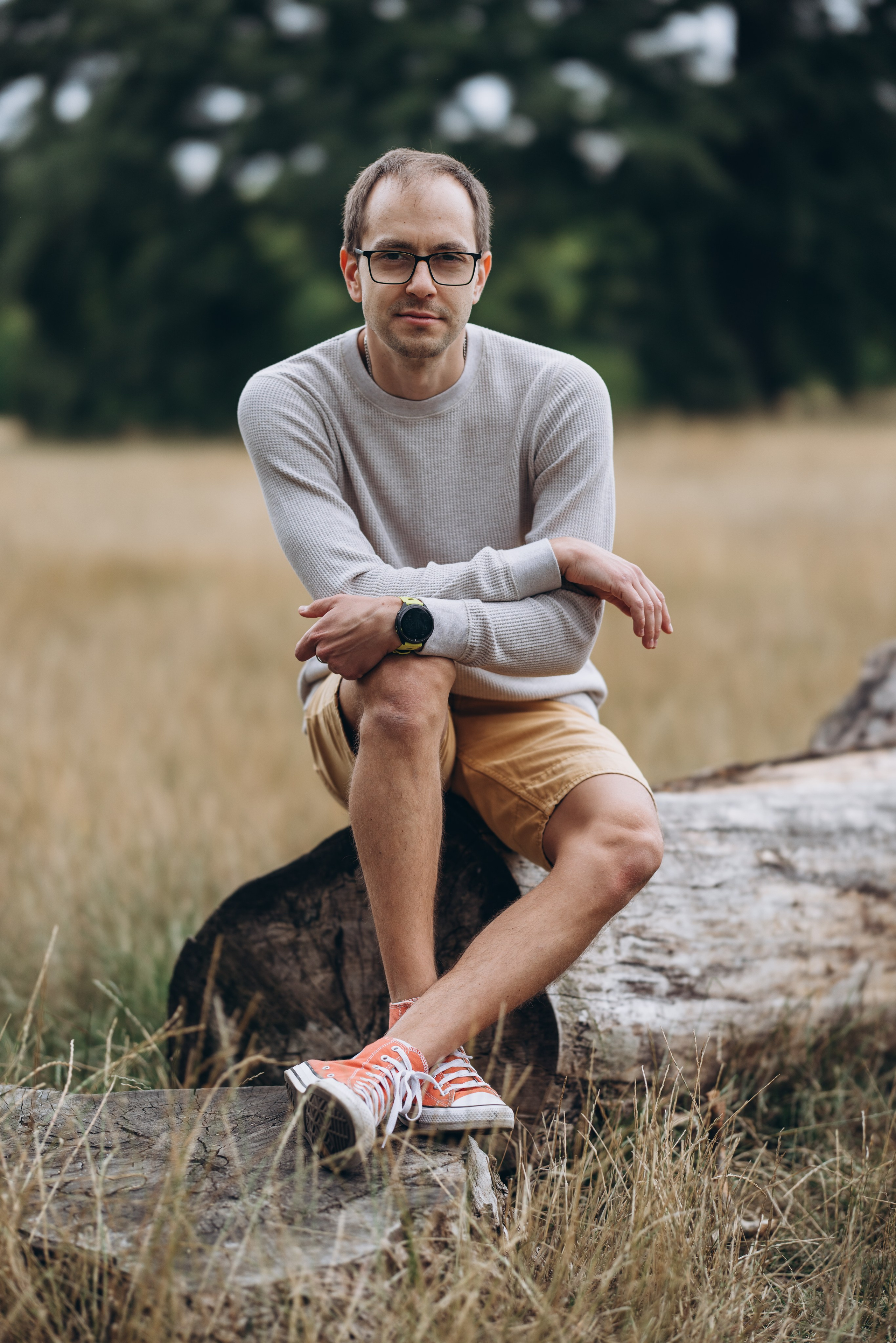 Milena with parents (Greenwich Park). Anastasia Klink, Photographer in London