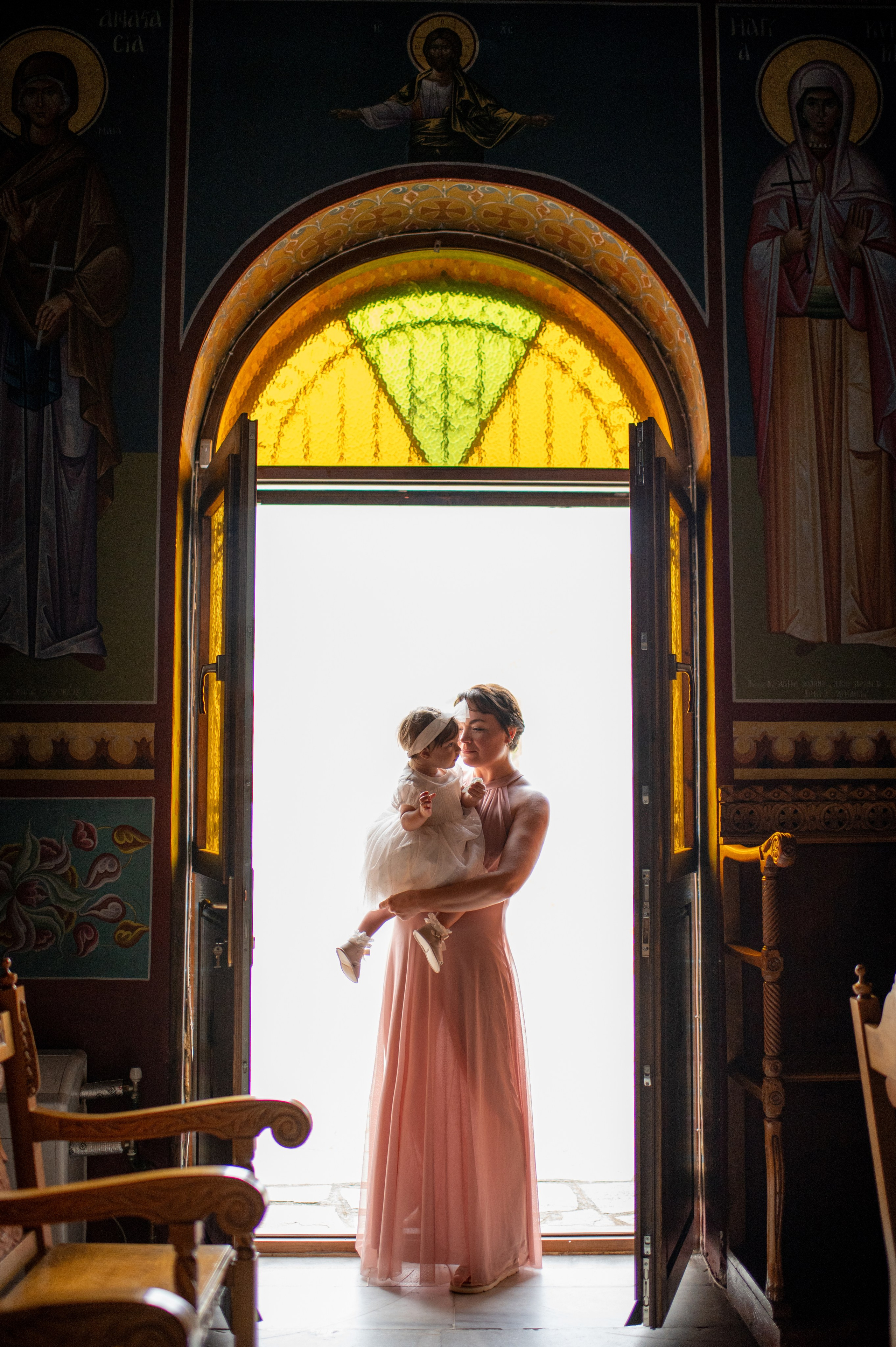 Baptism Iris. Семейная, детская, портретная и предметная фотосъемка в Салониках