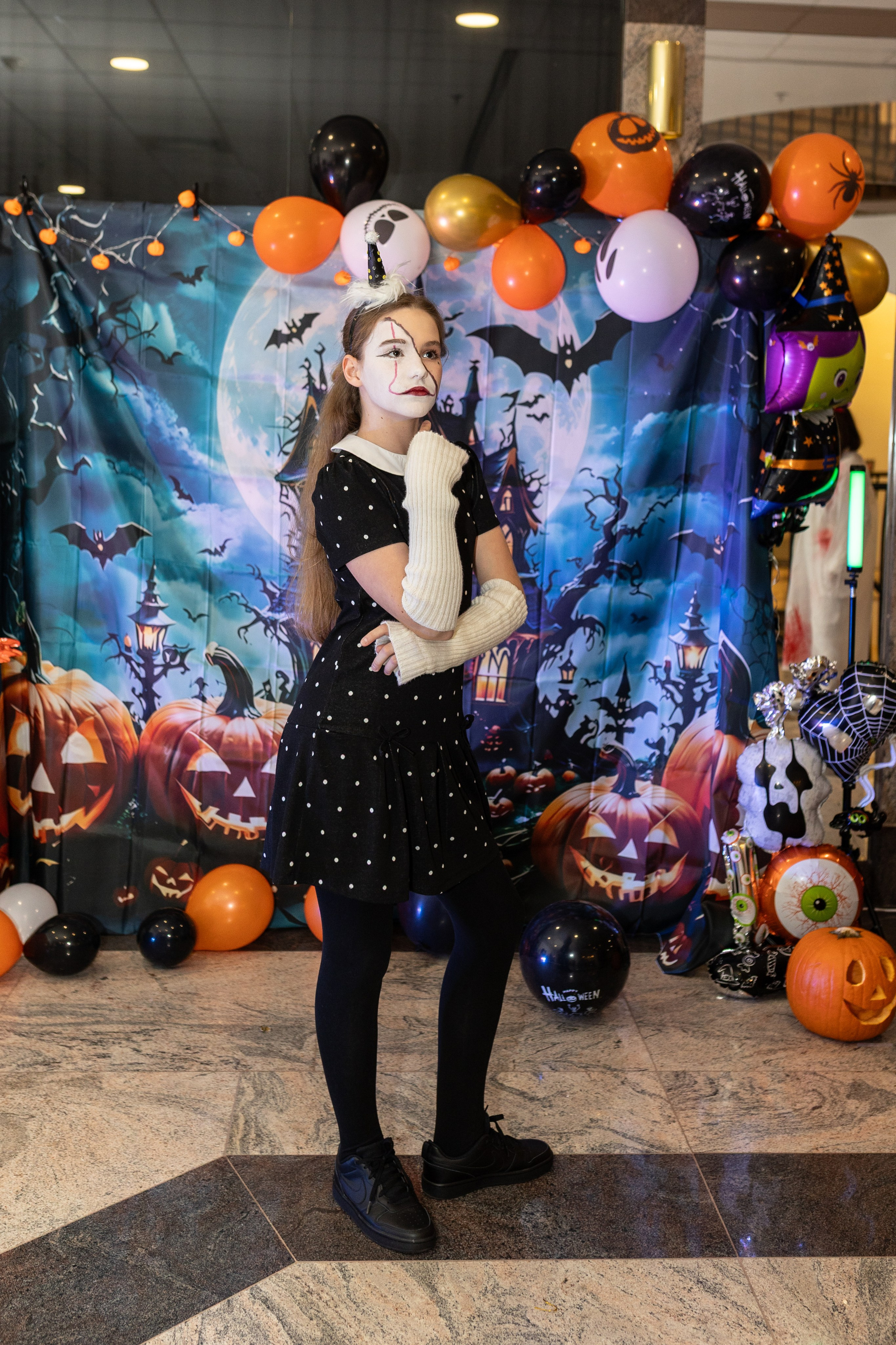Leo dance studio Helloween 2025. Семейный и детский фотограф в Варшаве Мила Бобровская