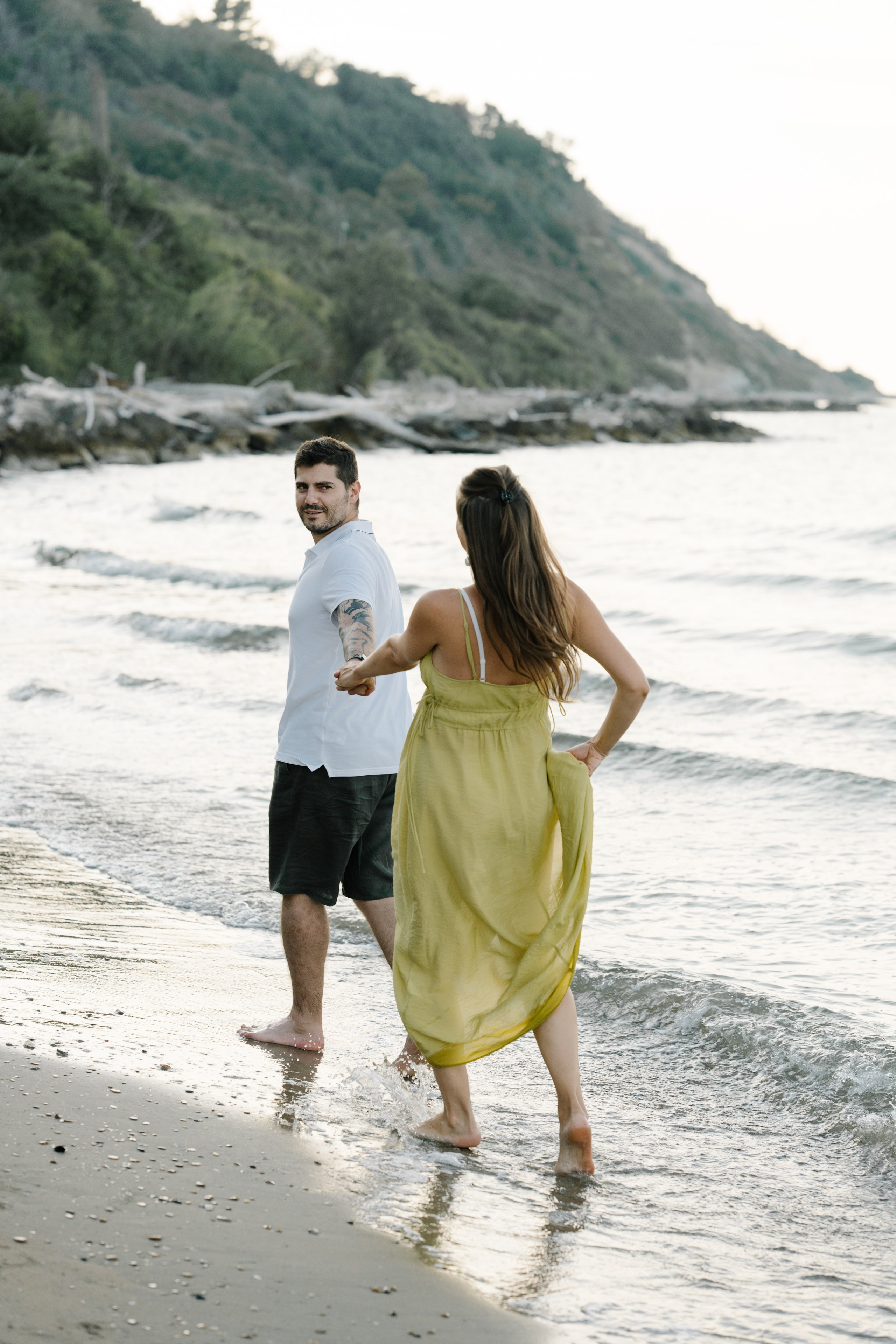 In dolce attesa. Fotografa Rimini