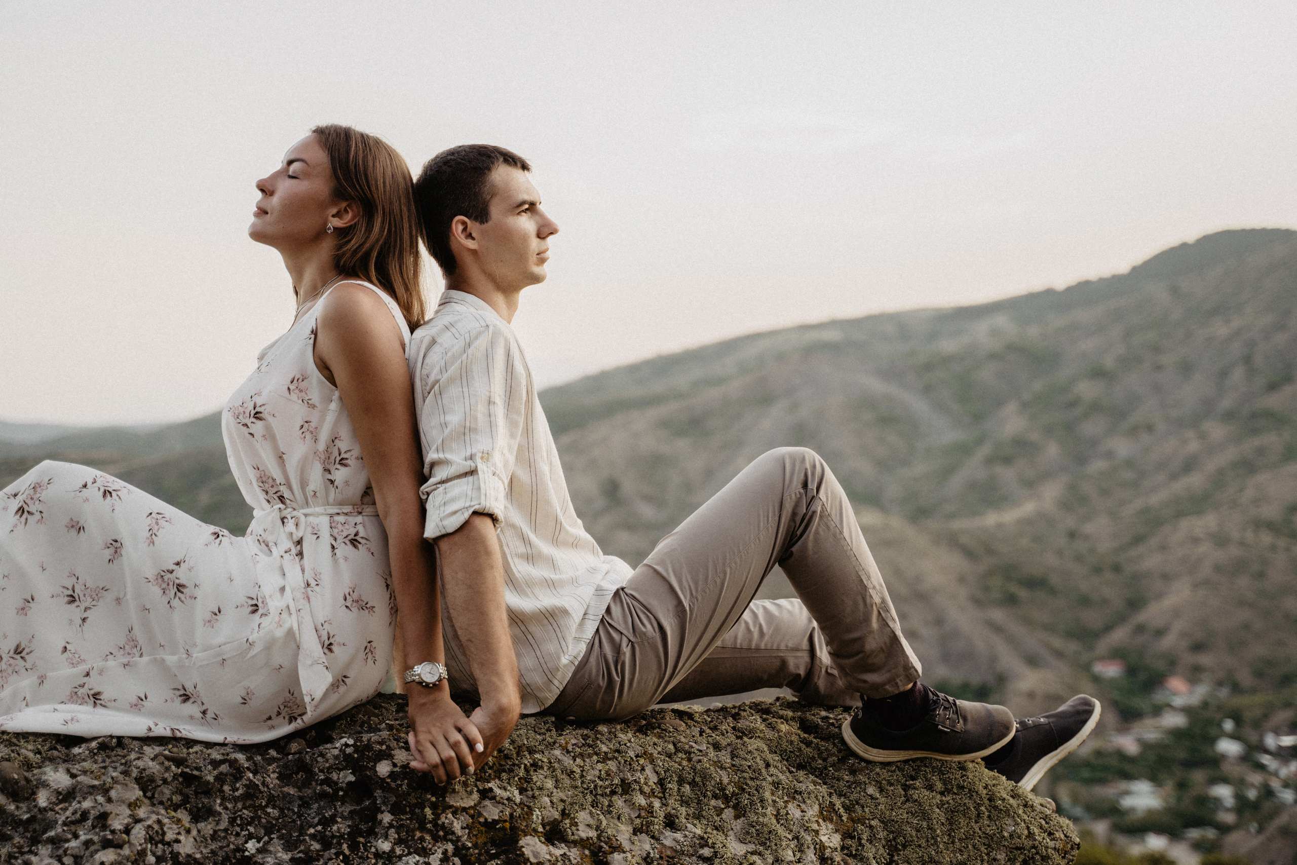 Sunset in mountains. Wedding photograper — Alex Popov photography Germany, Switzerland, Italy, France. Based in Stuttgart