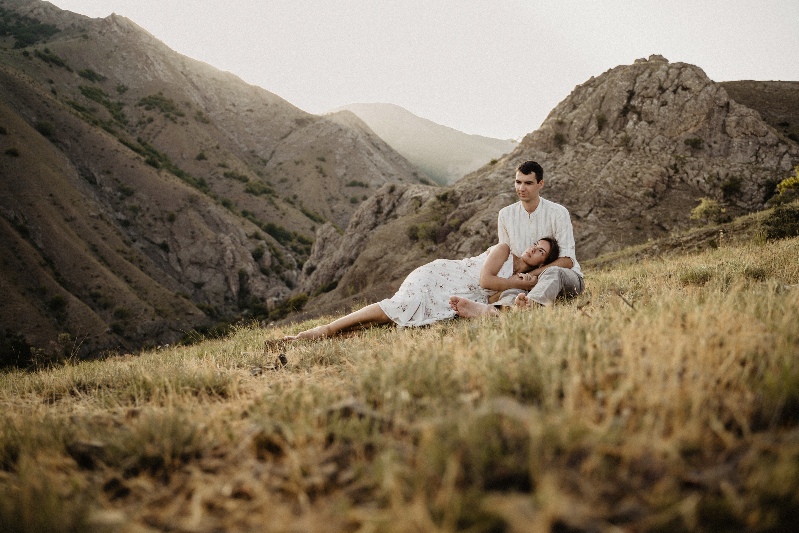 Sunset in mountains. Wedding photograper — Alex Popov photography Germany, Switzerland, Italy, France. Based in Stuttgart