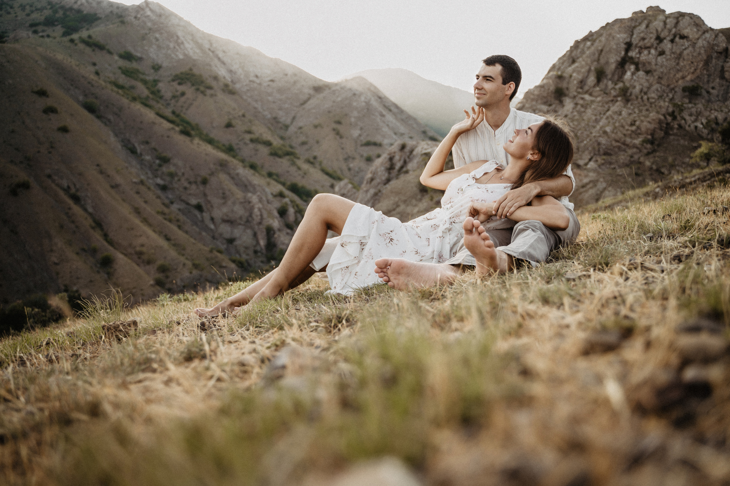 Sunset in mountains. Wedding photograper — Alex Popov photography Germany, Switzerland, Italy, France. Based in Stuttgart