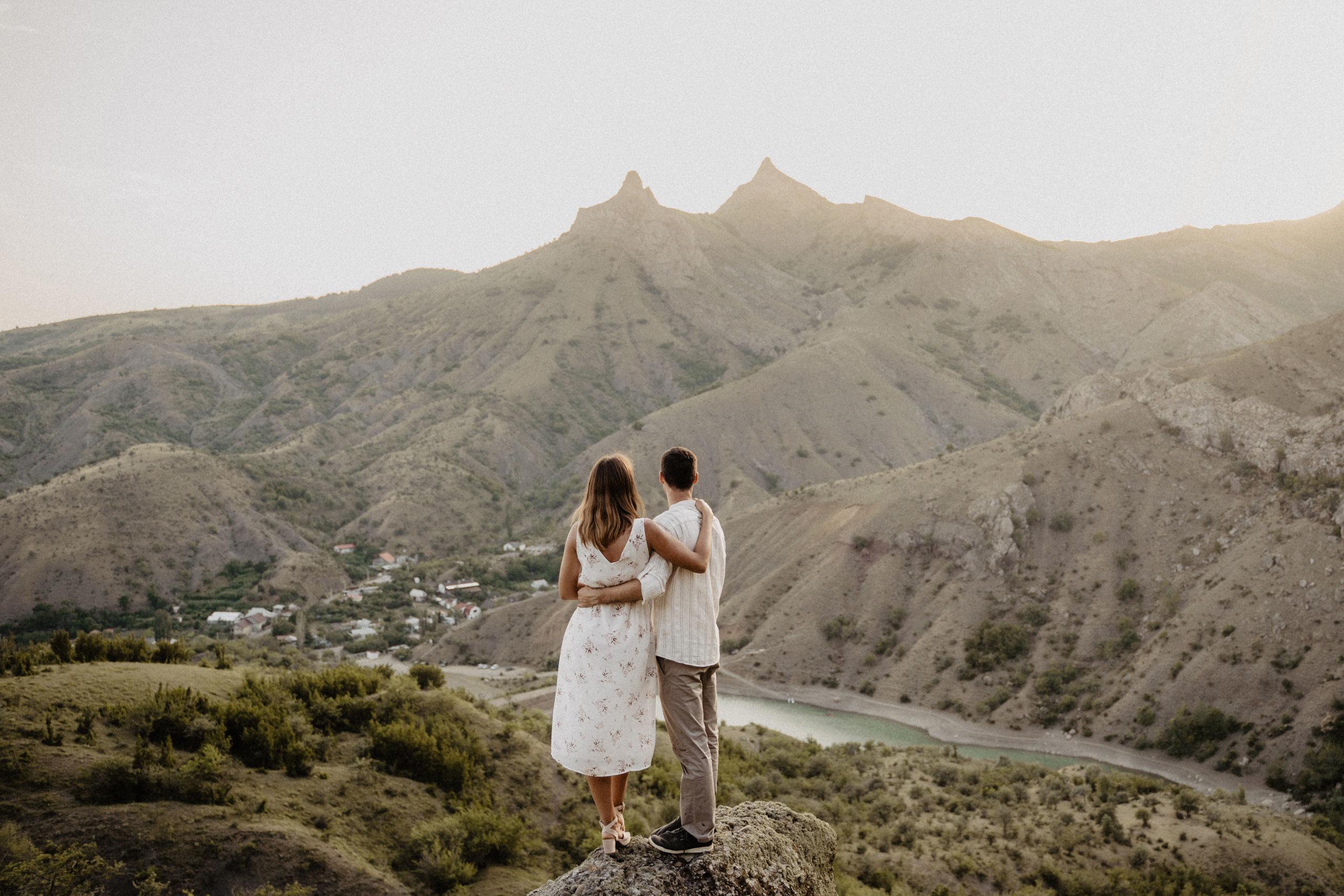 Sunset in mountains. Wedding photograper — Alex Popov photography Germany, Switzerland, Italy, France. Based in Stuttgart