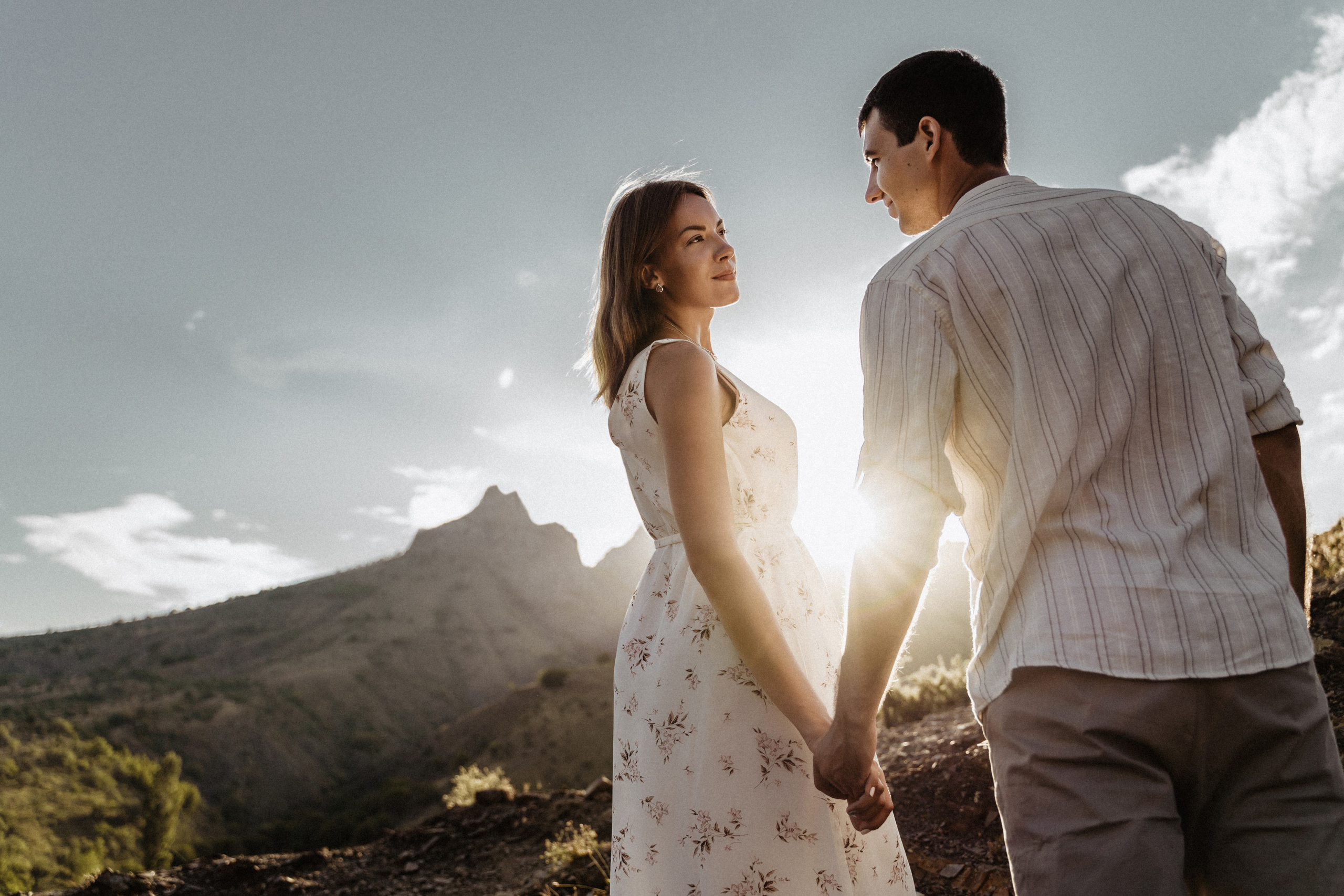 Sunset in mountains. Wedding photograper — Alex Popov photography Germany, Switzerland, Italy, France. Based in Stuttgart