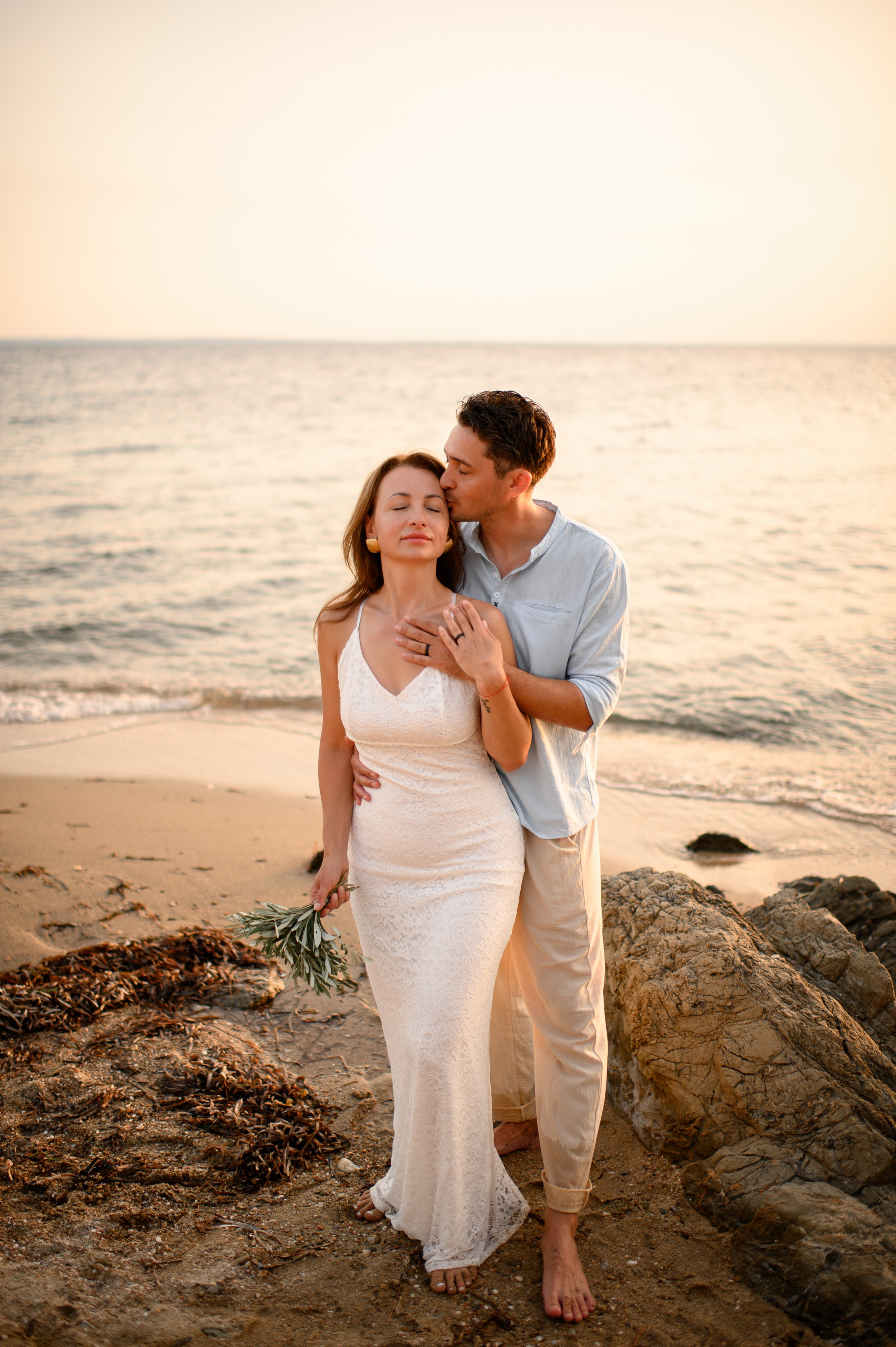 Elopement Beach Halkidiki. Семейная, детская, портретная и предметная фотосъемка в Салониках
