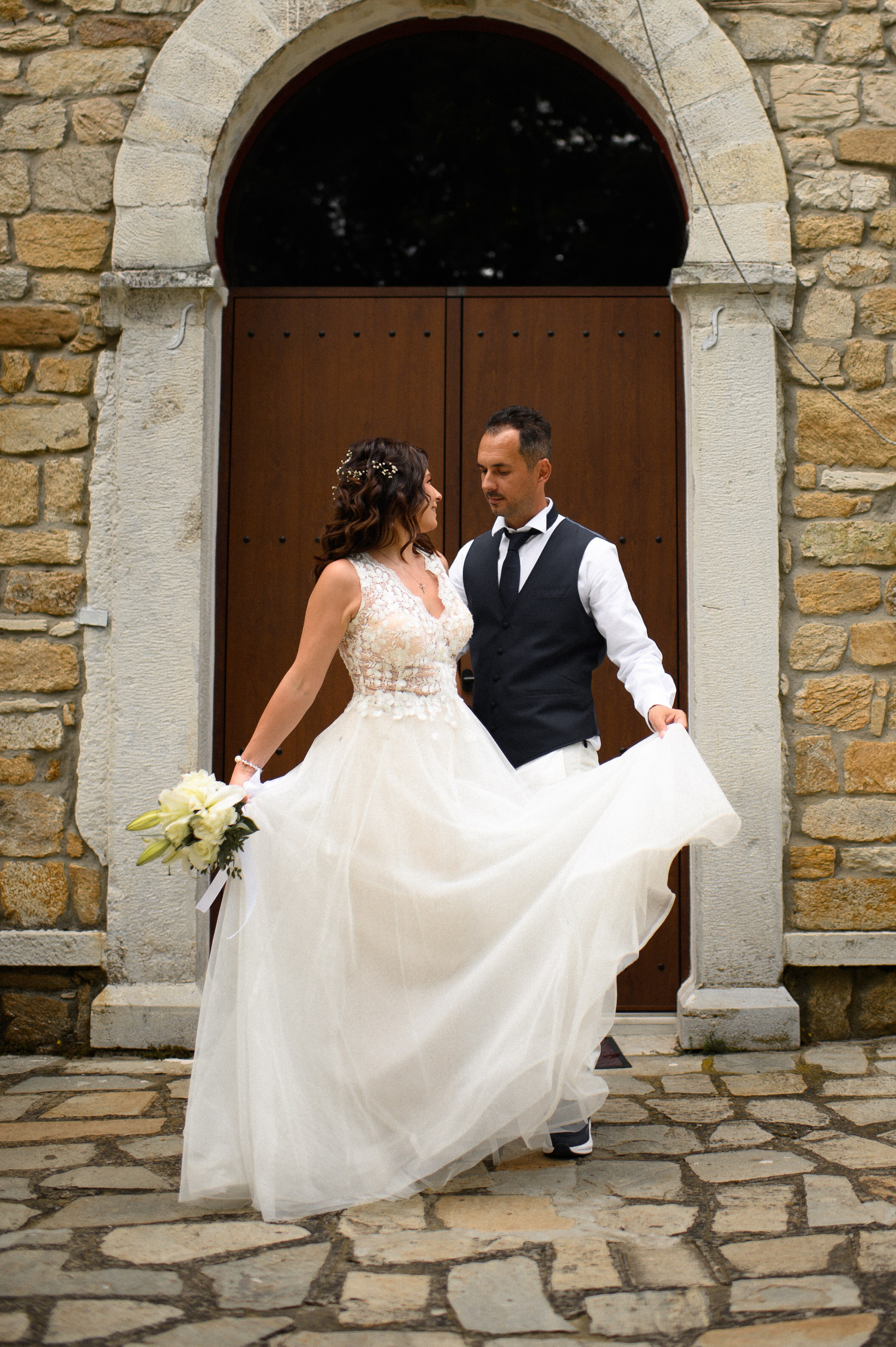 Wedding in Arnia Daria and George. Семейная, детская, портретная и предметная фотосъемка в Салониках