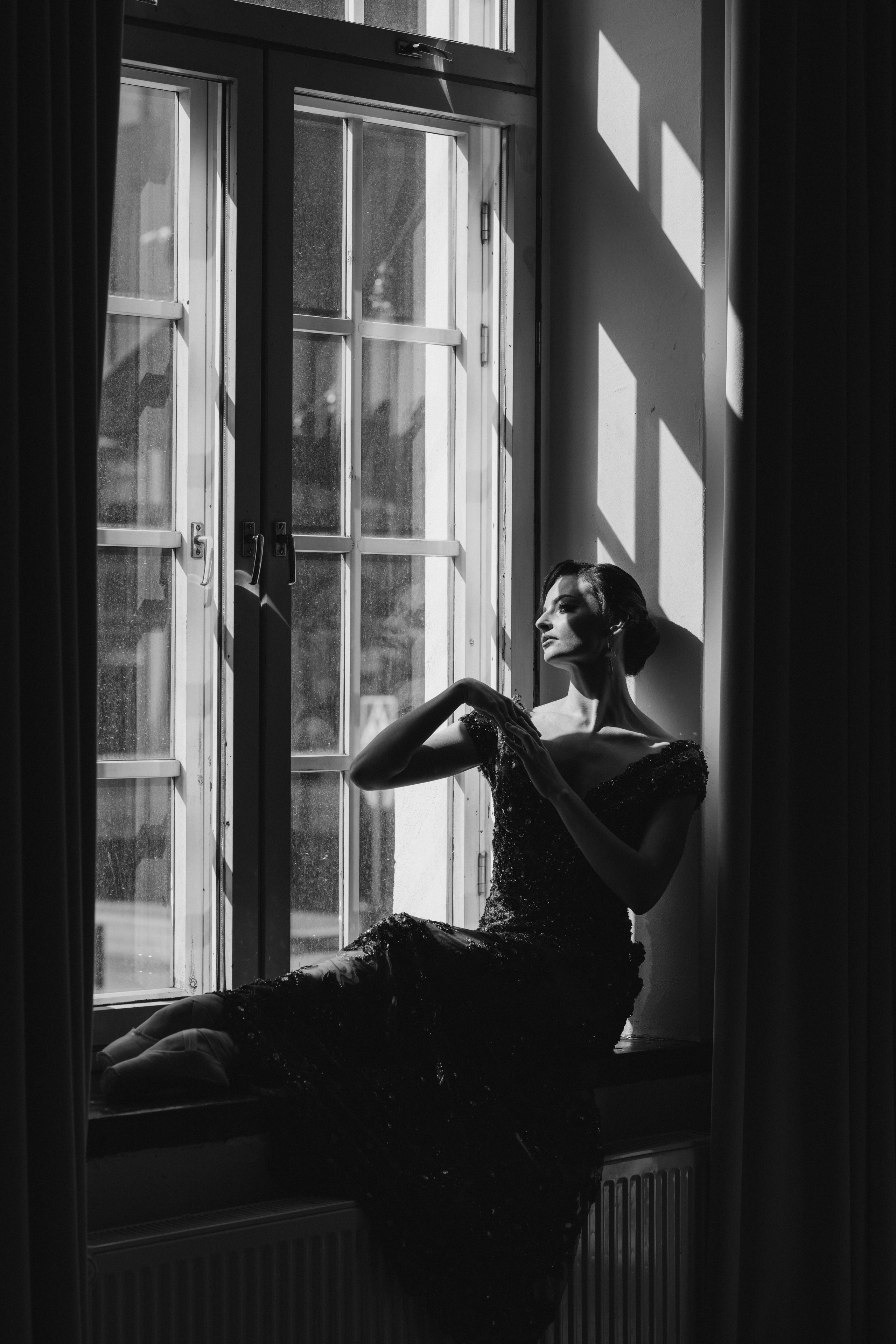 Riikka Couture, Riikka Ikäheimo, Violetta Keller, Portrait, Dancer. Wedding and portrait photographer in Helsinki Vickan O