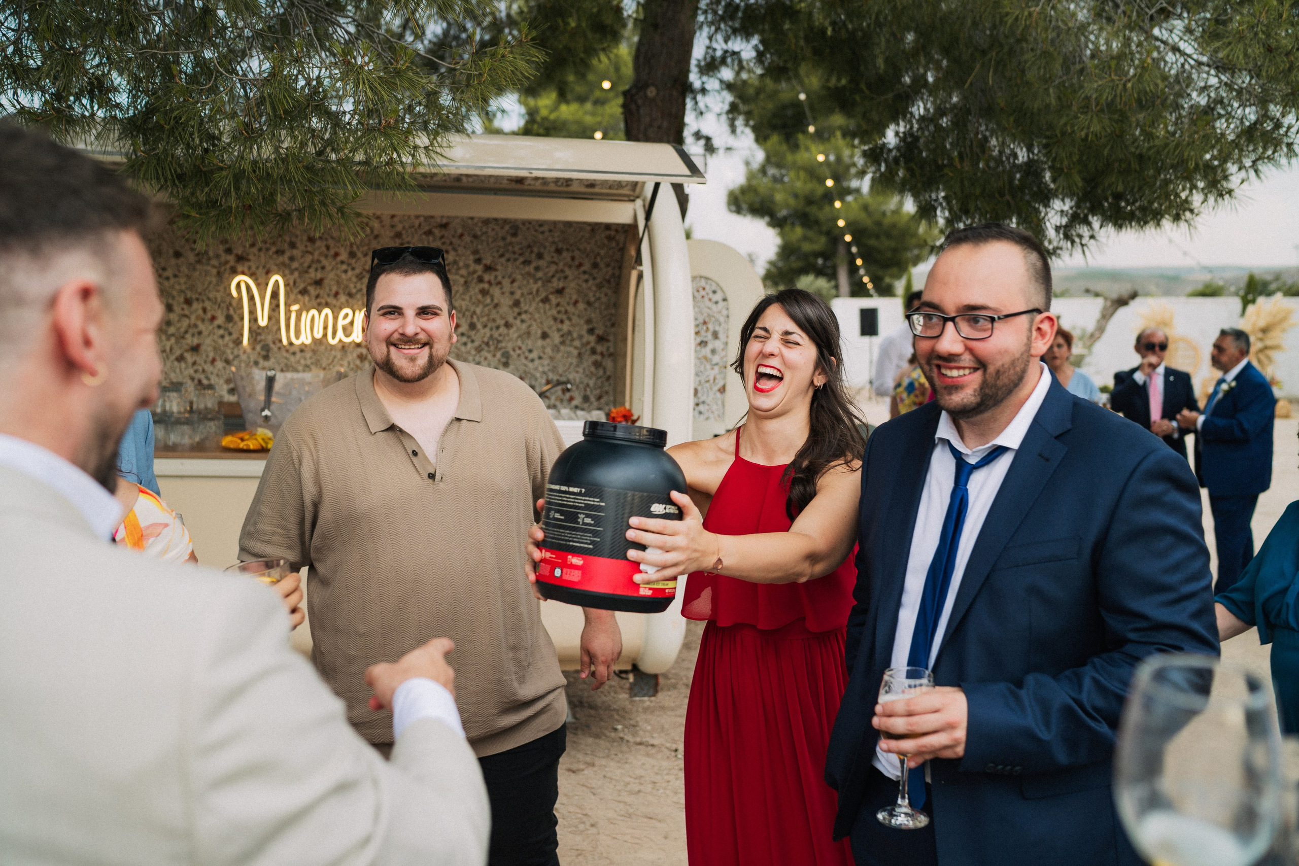Nerea y Samuel. Christian García