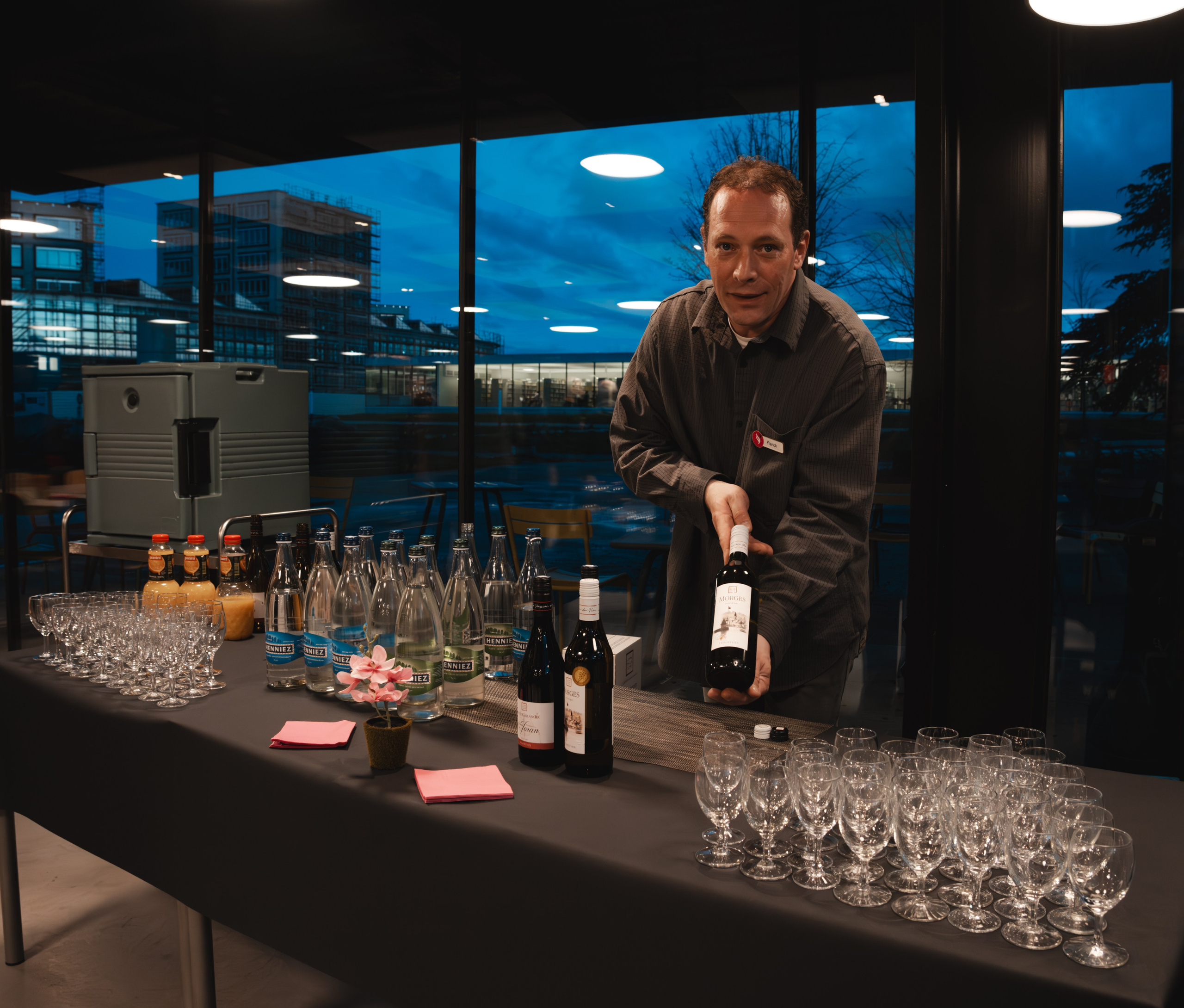 Diner pour Association pour l’ASL (la Sauvegarde du Léman). Photographe Suisse Tatiana Lyzhina