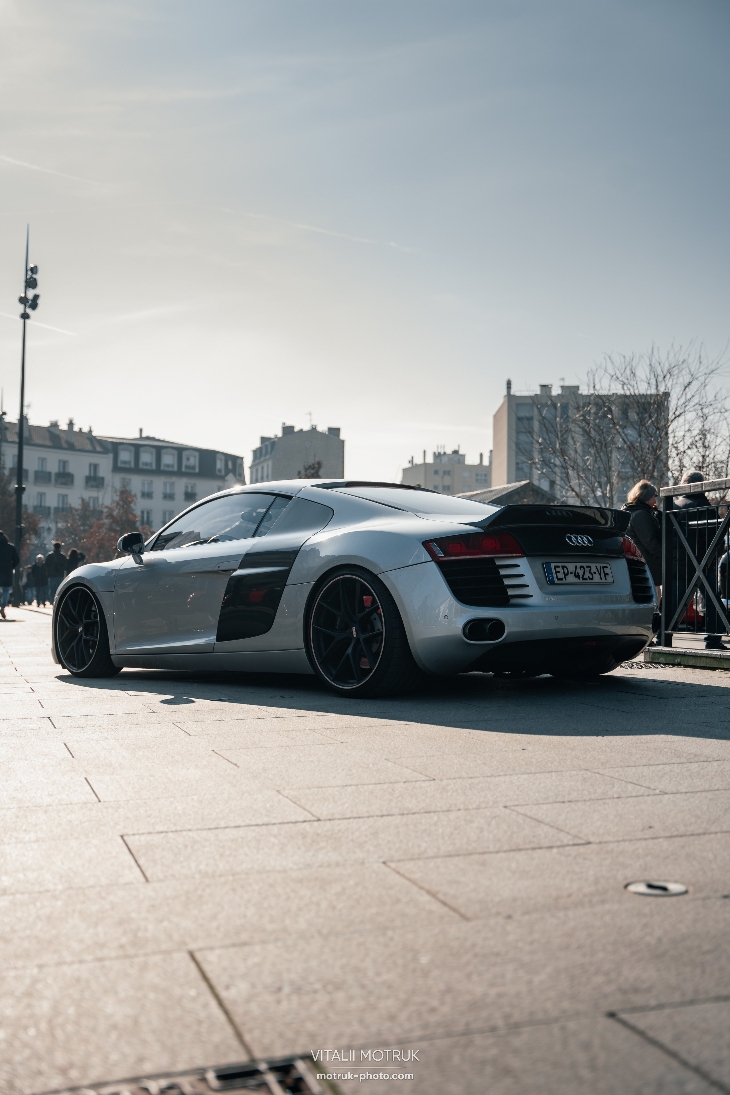 Rassemblement Colombes 16 fevrier 2025. Photographe de voitures à Paris — Vitalii Motruk