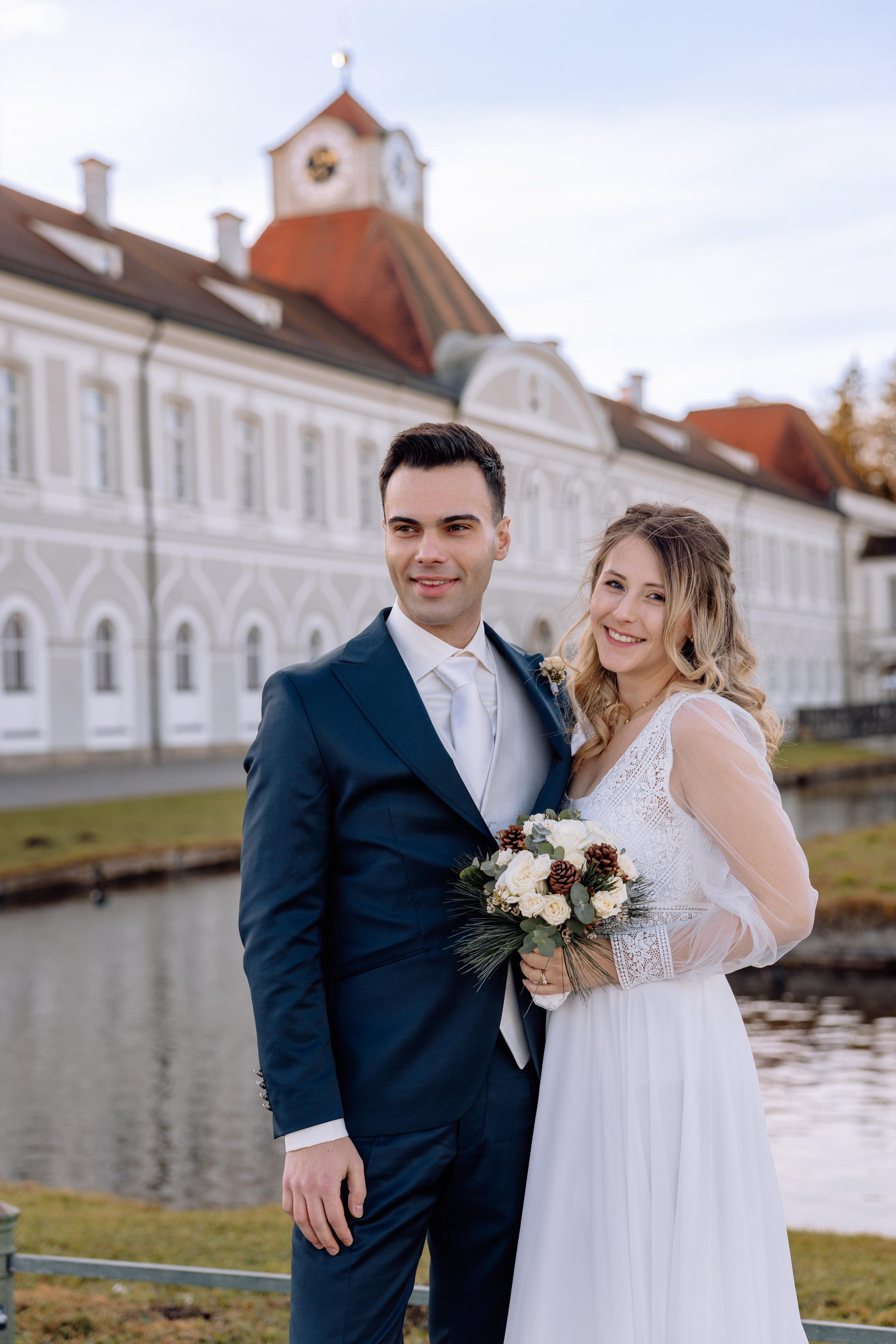 Standesamt in Feldkirchen und Schloss Nymphenburg. Hochzeitsfotograf München Taufe Familienfotograf Tanja Mauke