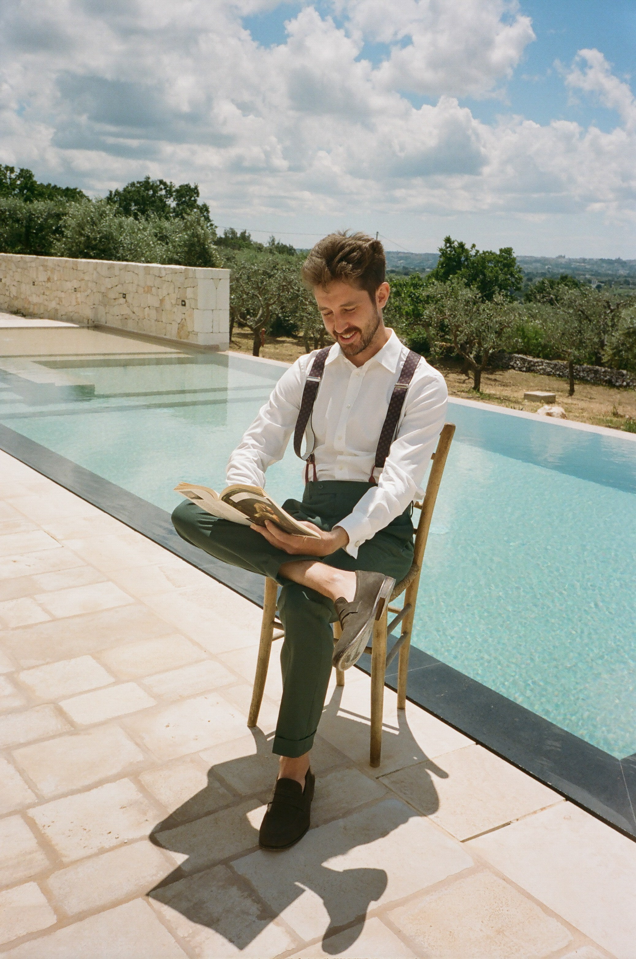 Stephanie & Christian film photos. Wedding photographer Italy