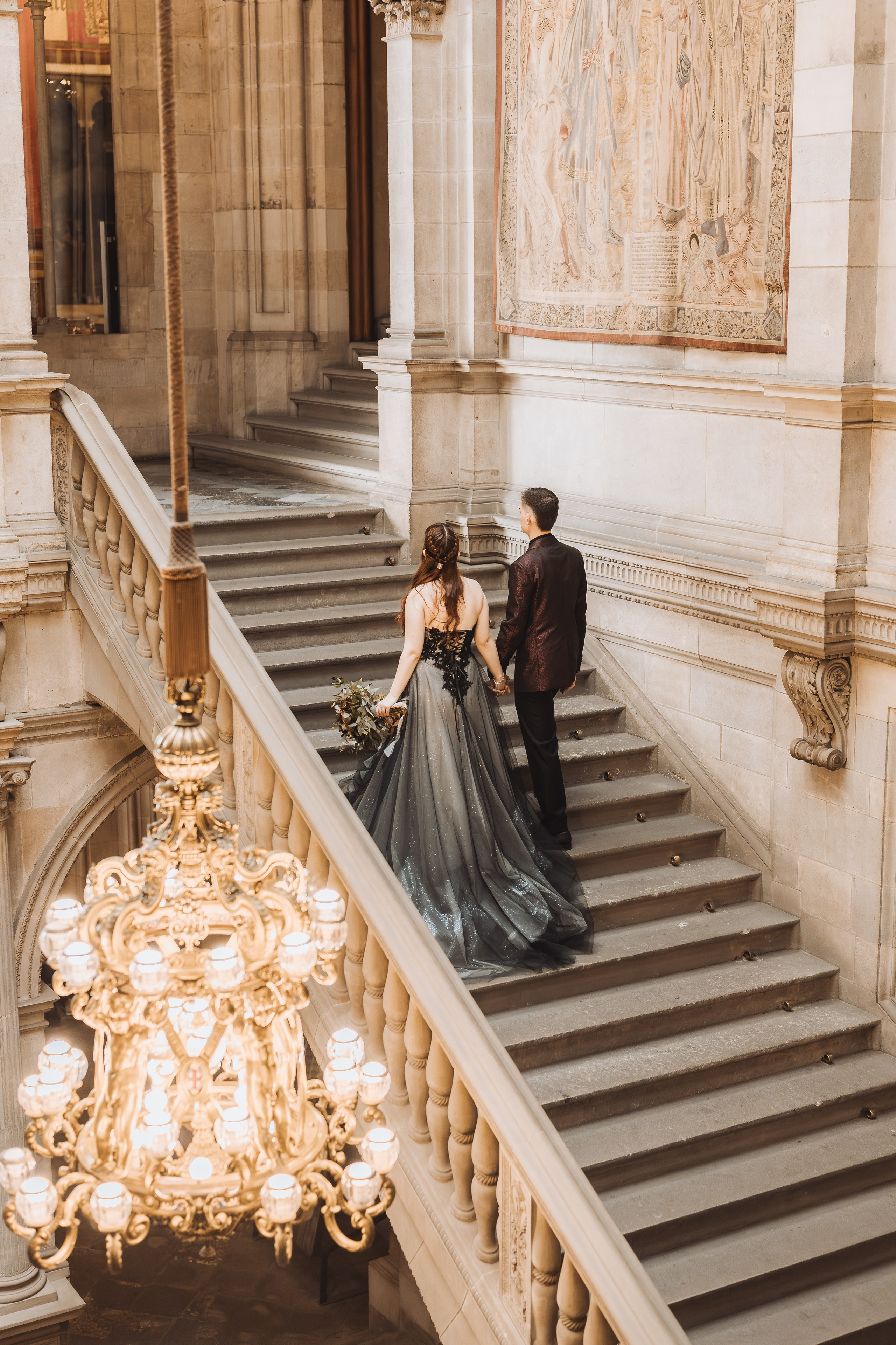 Alicia+Ruben, 04.10.2025, Ayuntamiento de Barcelona, Hotel Miramar. Fotógrafa de bodas en Cataluña