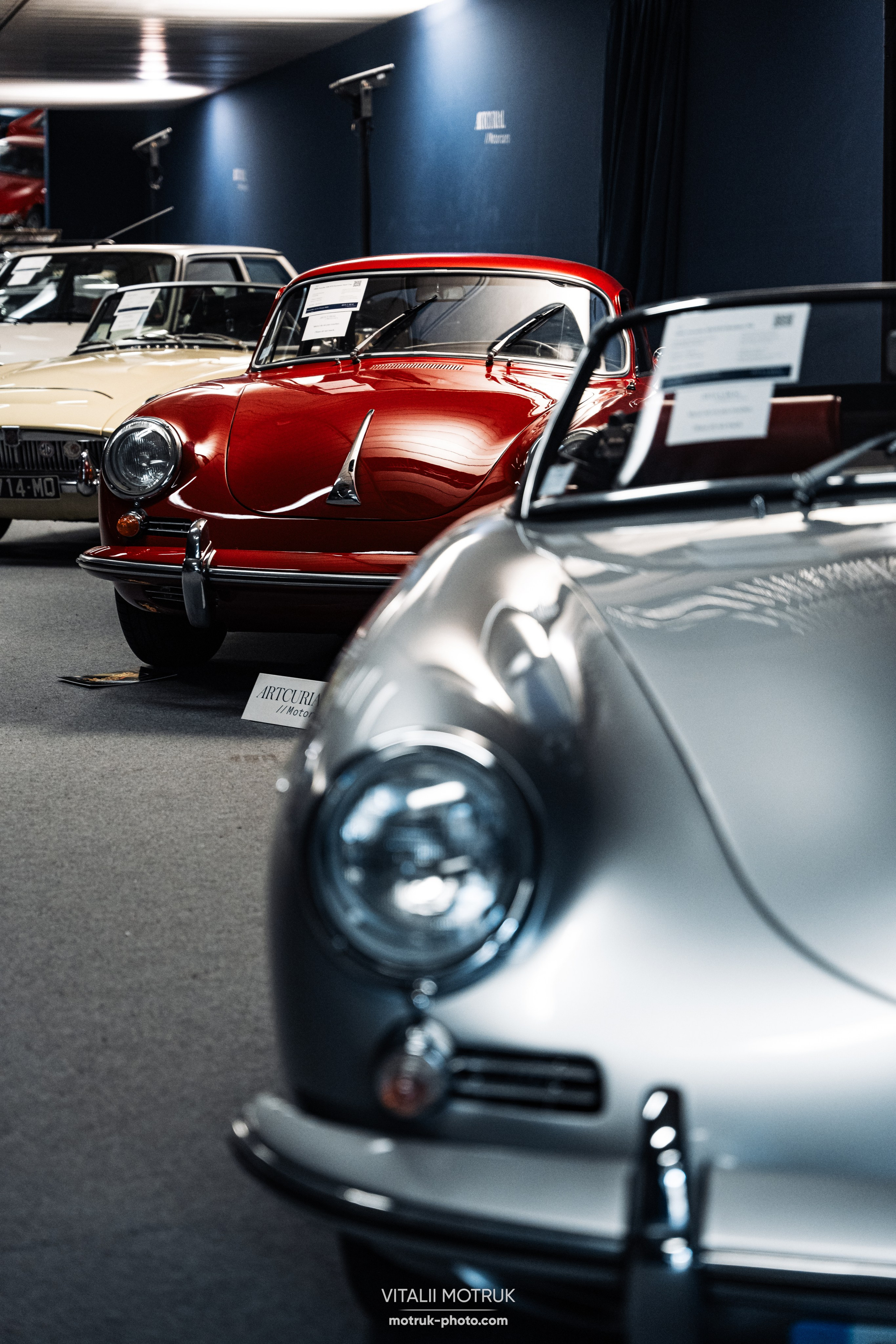 Artcurial Motorcars 2024. Photographe de voitures à Paris — Vitalii Motruk