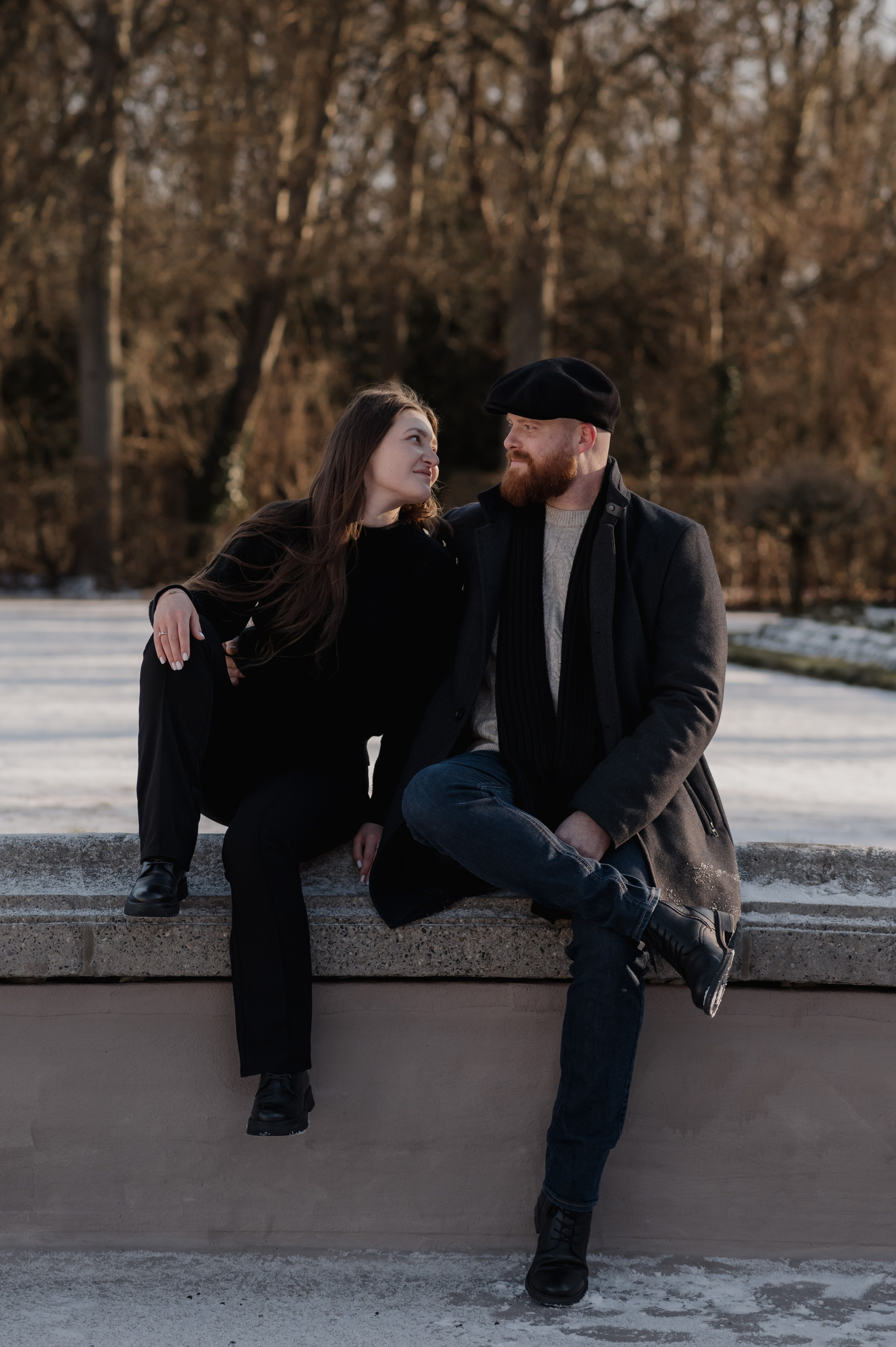 Liebe, die bleibt | Wintershooting in Ansbach. Фотограф в Нюрнберге Ирина Менерт из Ансбаха