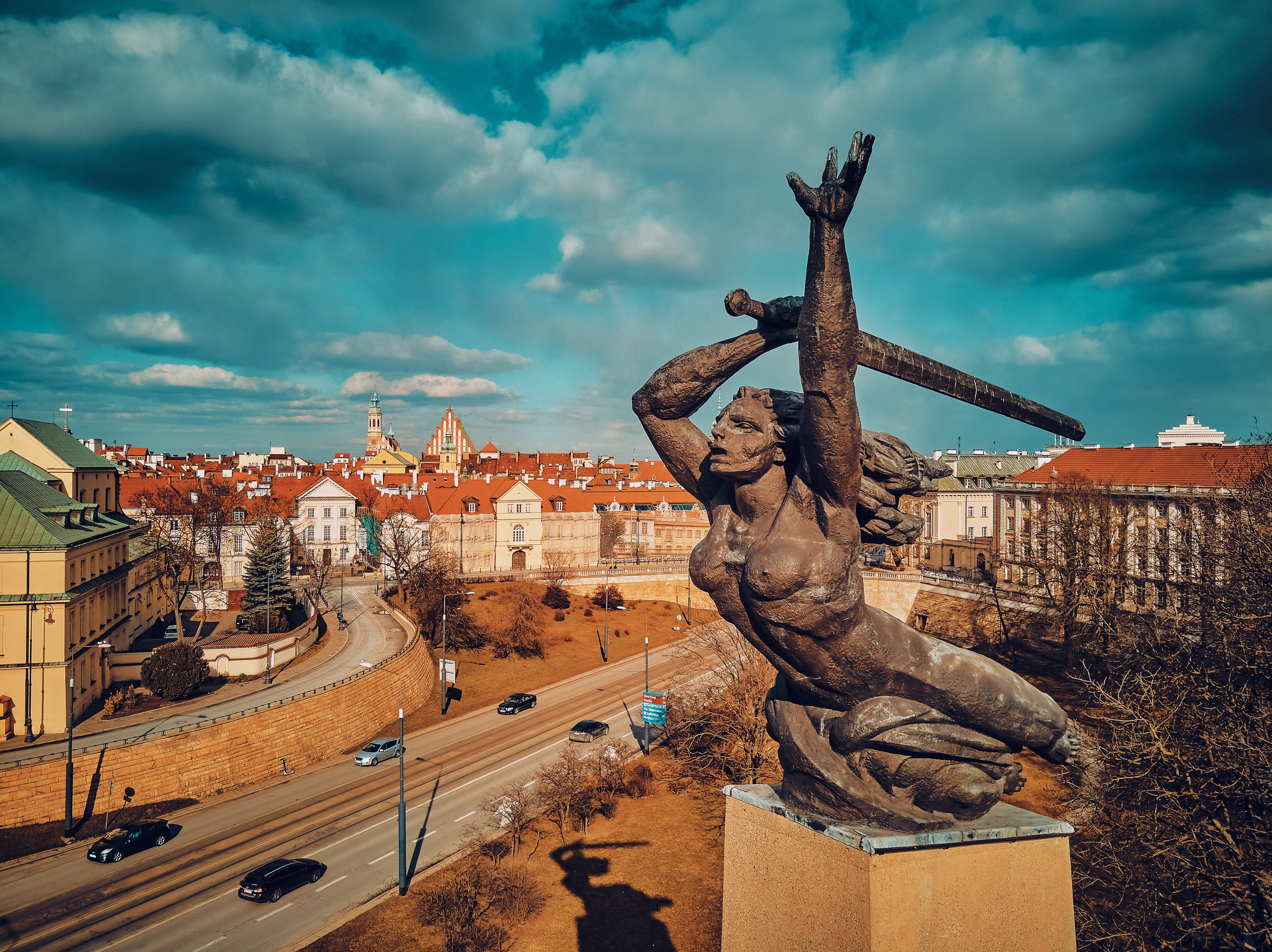 „Mam tak samo jak Ty…” - Warszawa z lotu ptaka. Andriej Szypilow — Photography & Videography