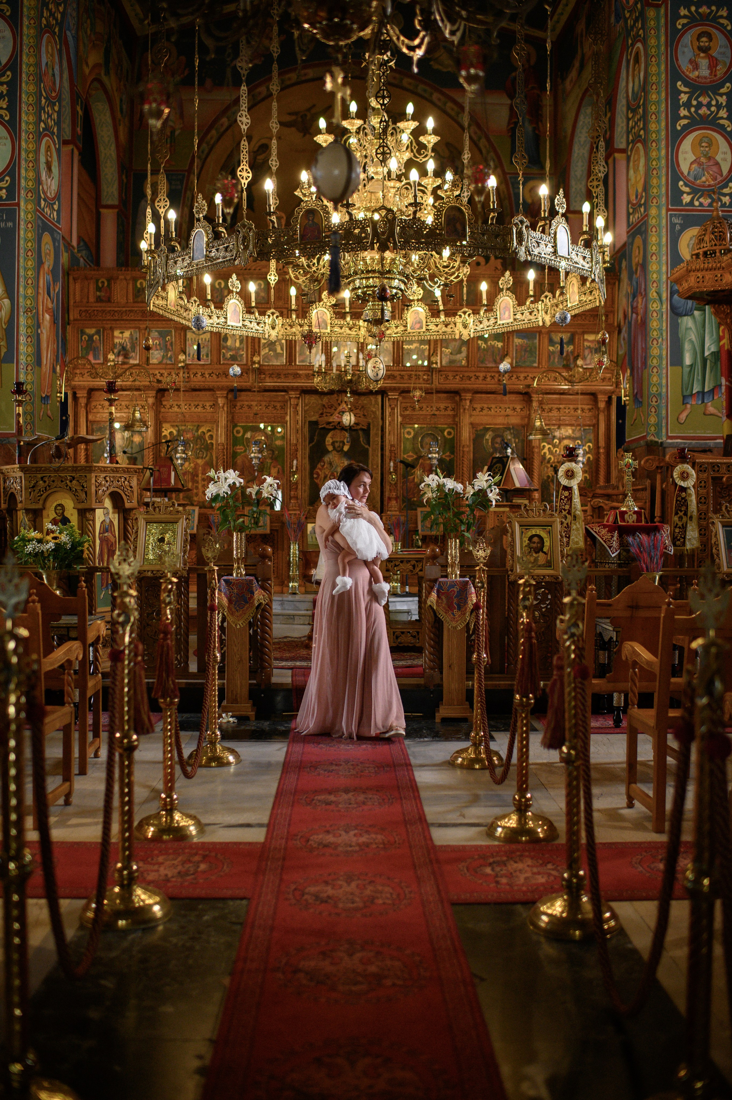 Baptism Iris. Семейная, детская, портретная и предметная фотосъемка в Салониках