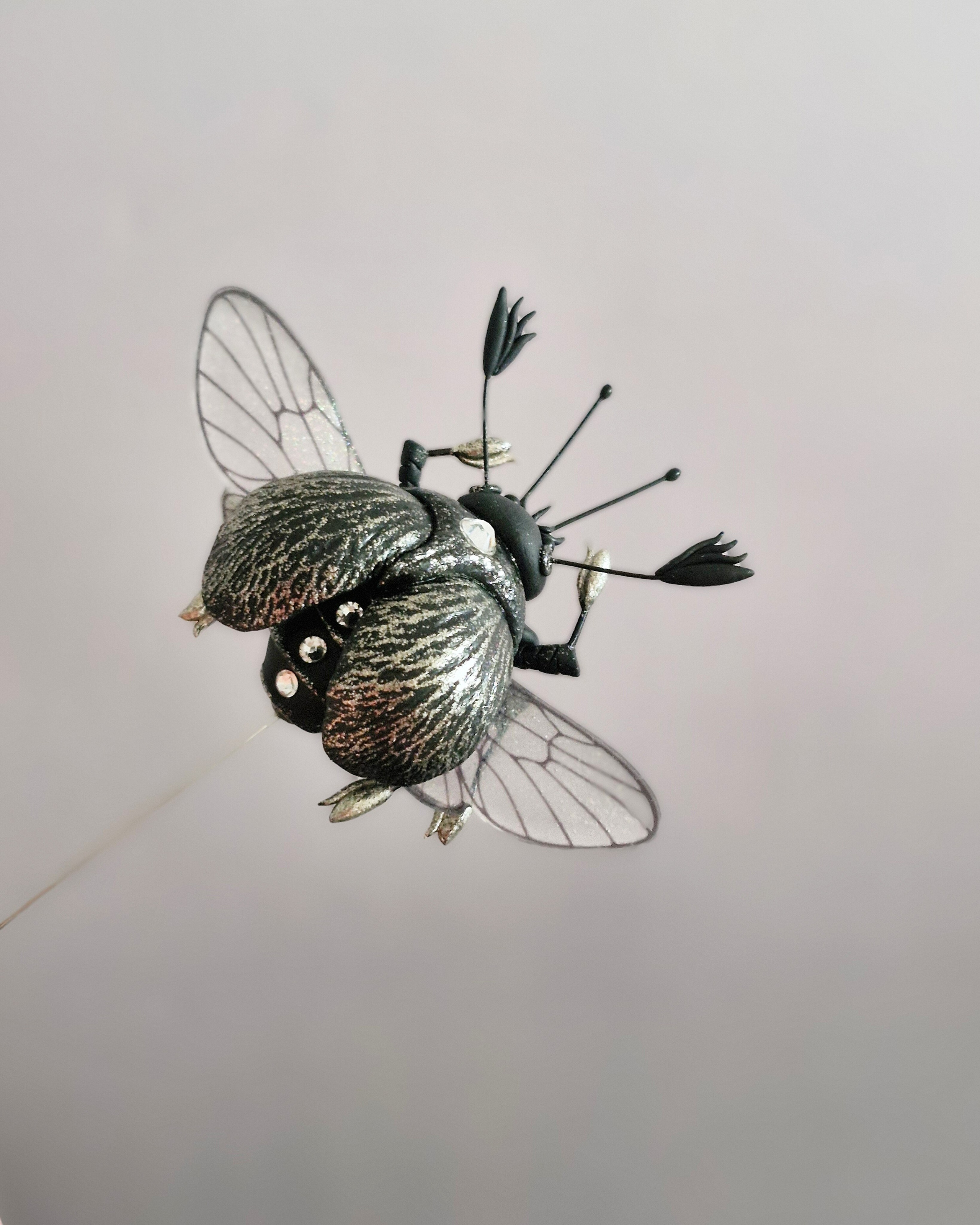 Броши-жуки / Insekten-Broschen ➜. Oksana Paul-Gardinen-Design Oksana Paul ✧ Art of Gardinen & Textile Design ✧ Polymer Clay Art & Handmade Creatures