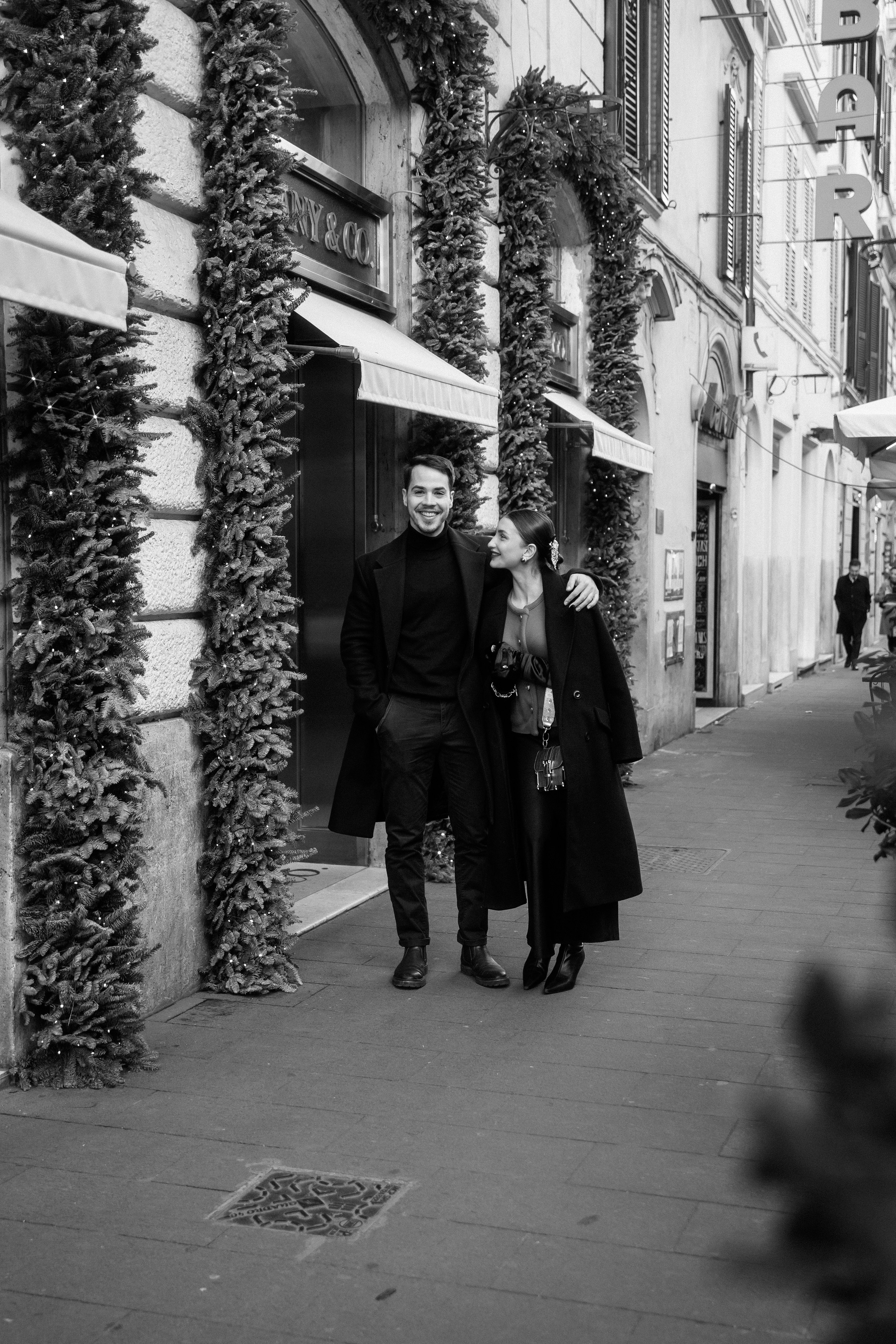 Christmas photoshooting in Rome. Wedding Photographer Rome Tuscany Como Sicily Puglia Amalfy Italy- Oksana Savenchuk