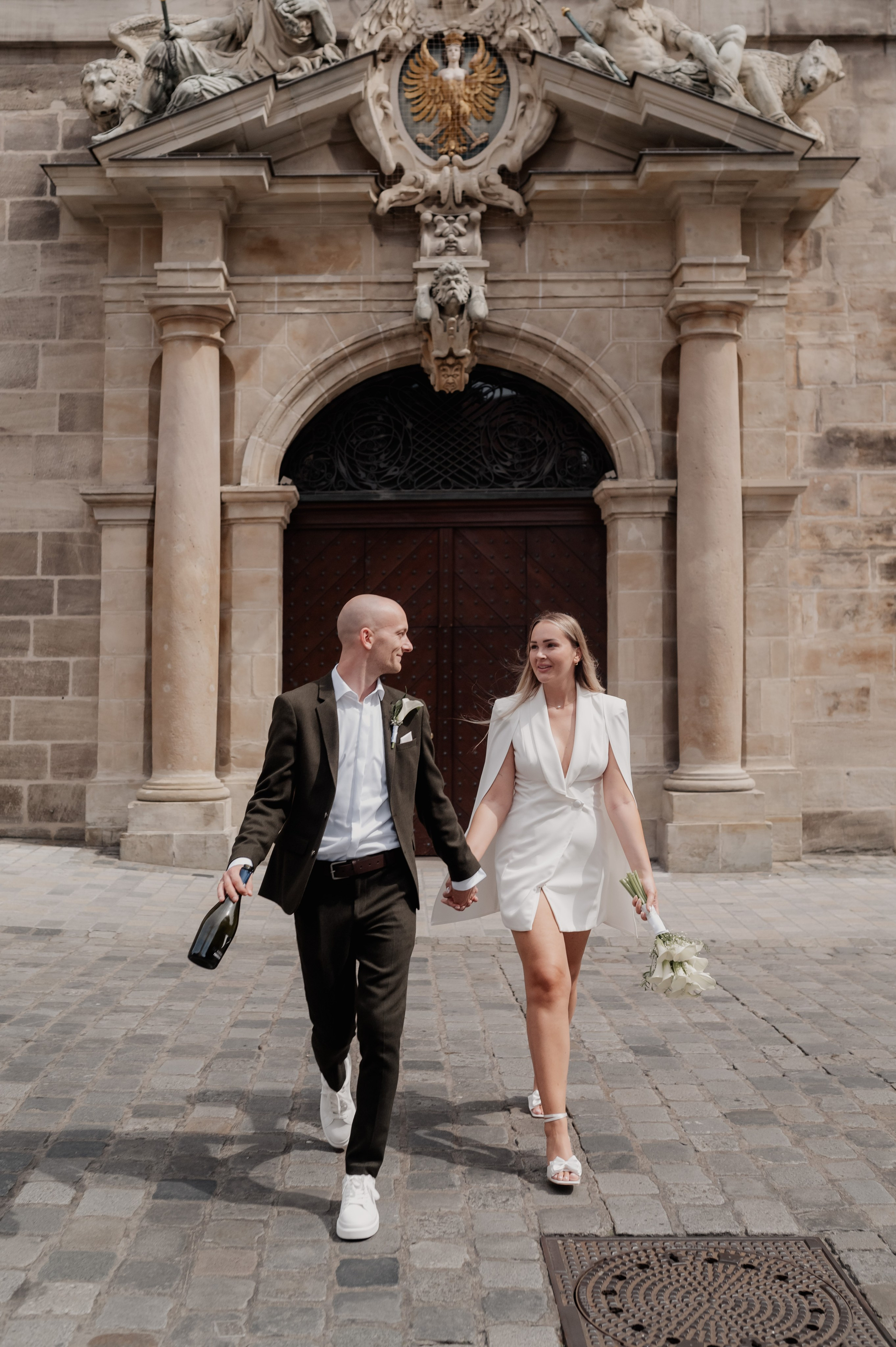 CIVIL WEDDING IM FEMBO-HAUS IN NUERNBERG. Фотограф в Нюрнберге Ирина Менерт из Ансбаха