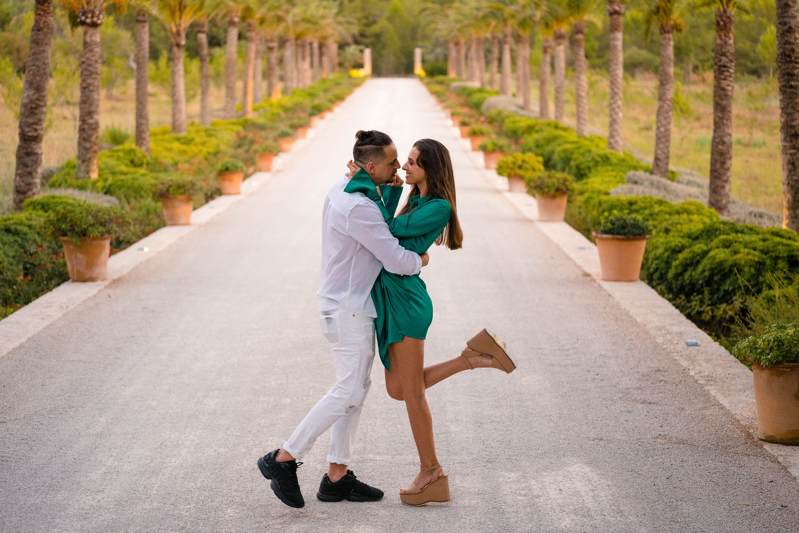 Castell Son Claret Wedding Venue is the perfect backdrop for a Couple Photo session