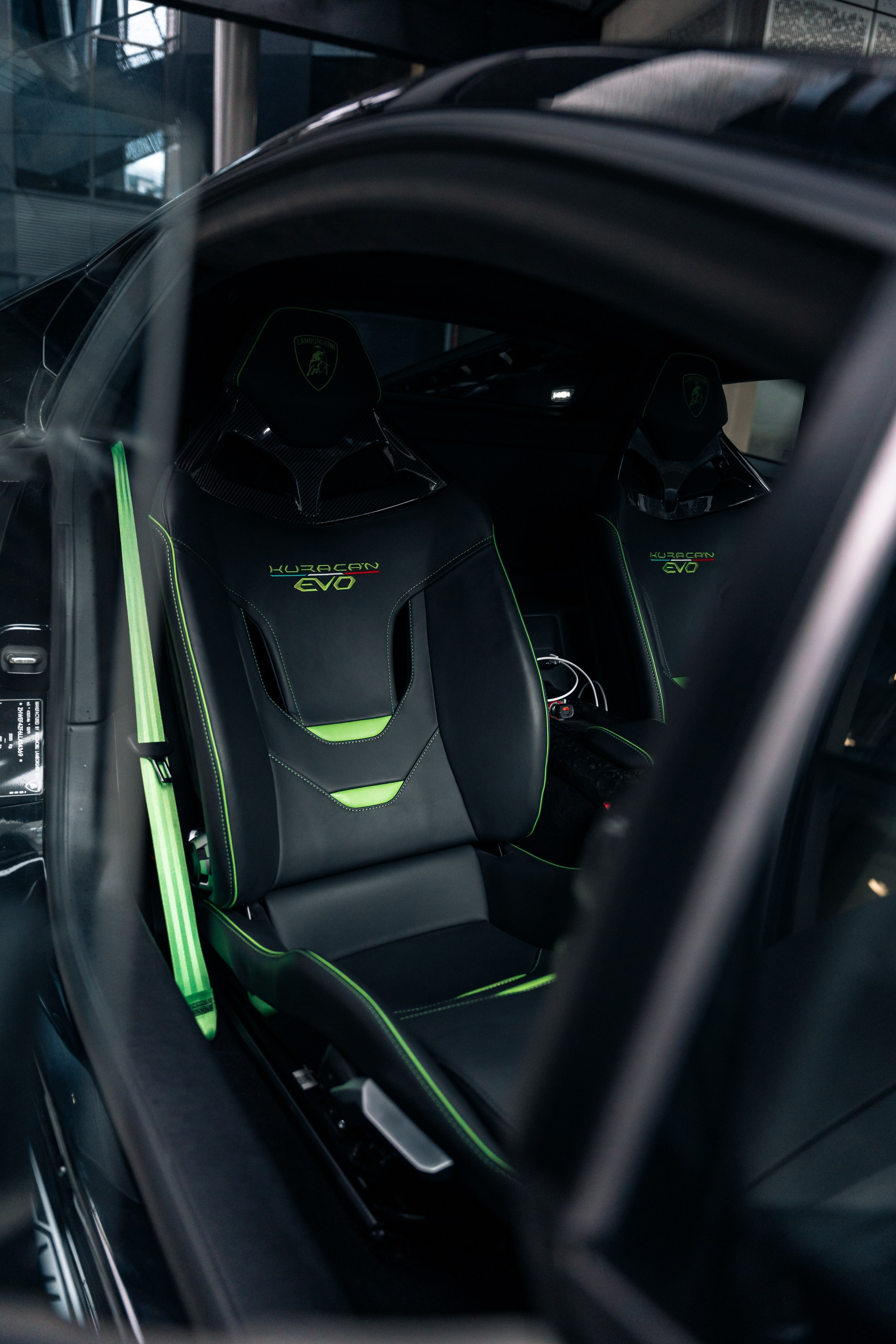 Lamborghini Huracan Evo. Photographe de voitures à Paris — Vitalii Motruk