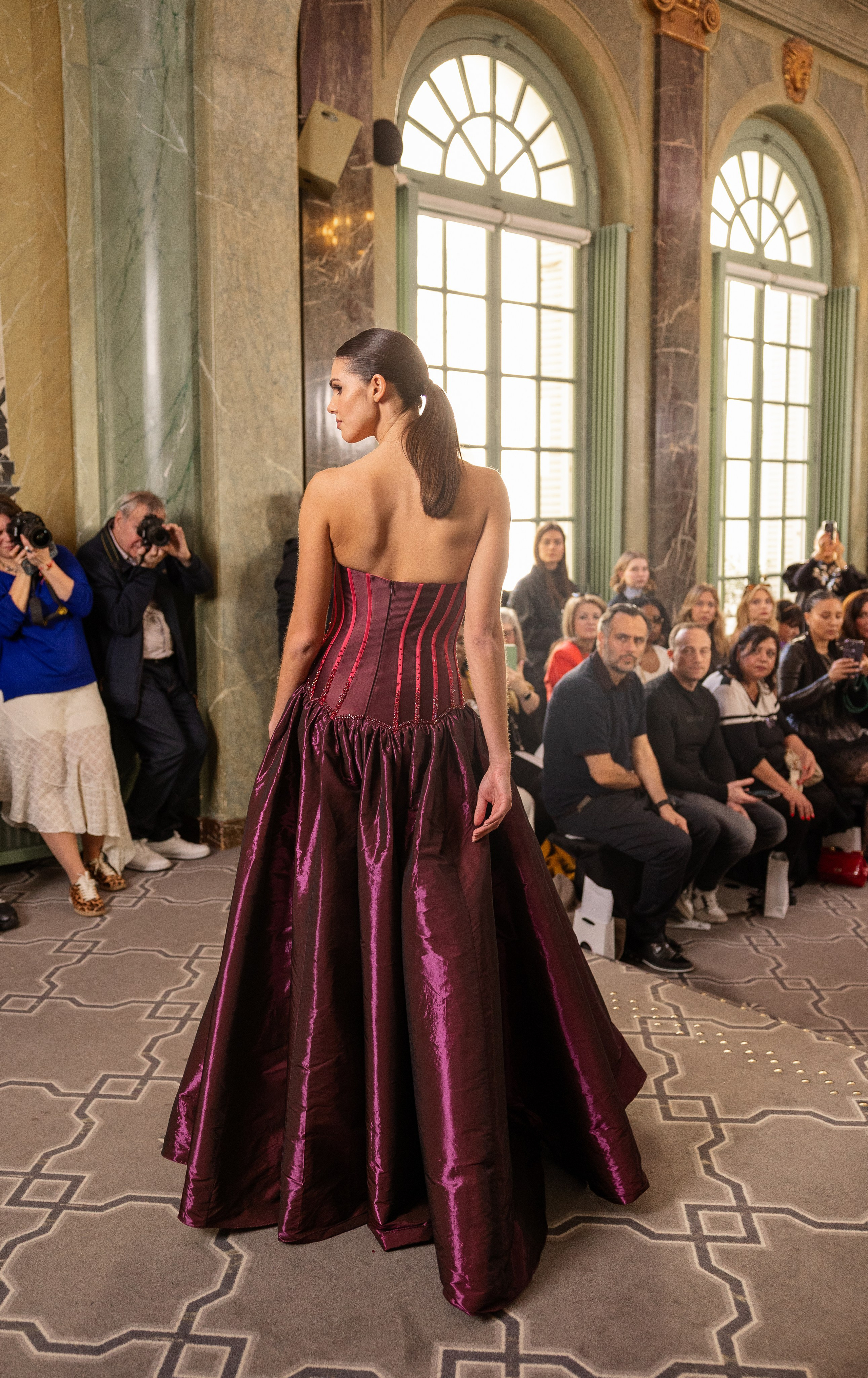 Paris fashion week. MATVEEVA STUDIO