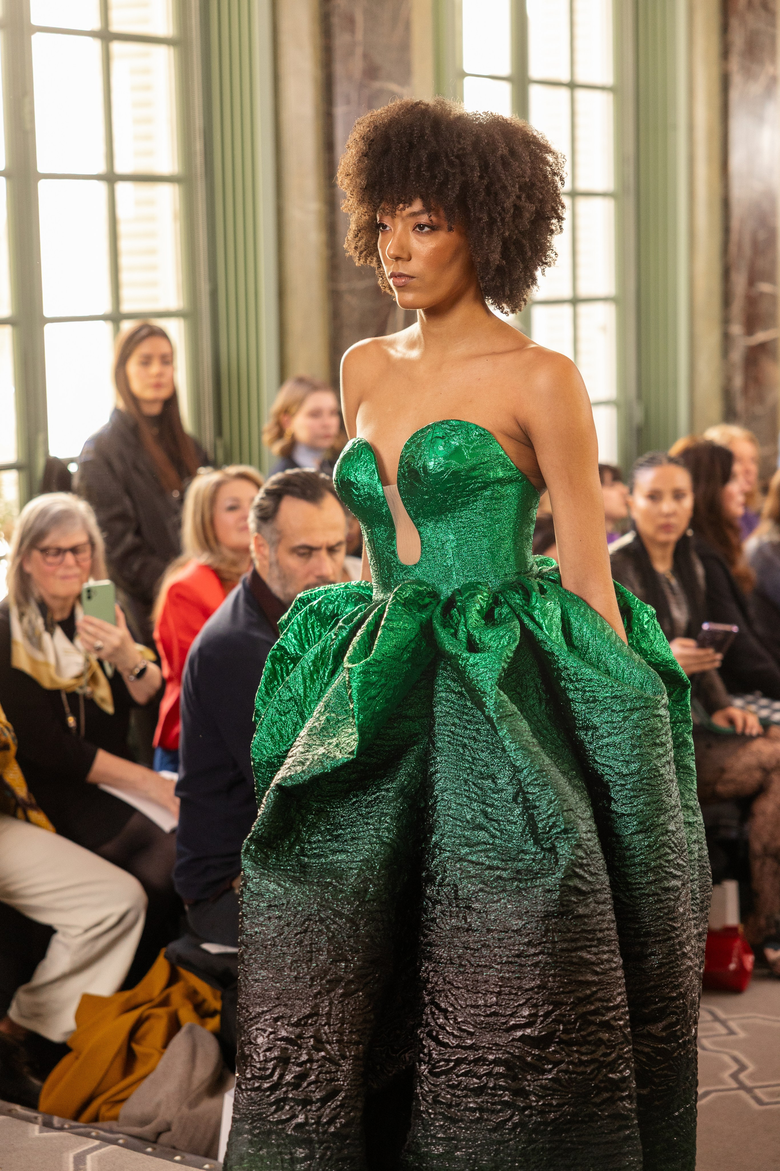 Paris fashion week. MATVEEVA STUDIO