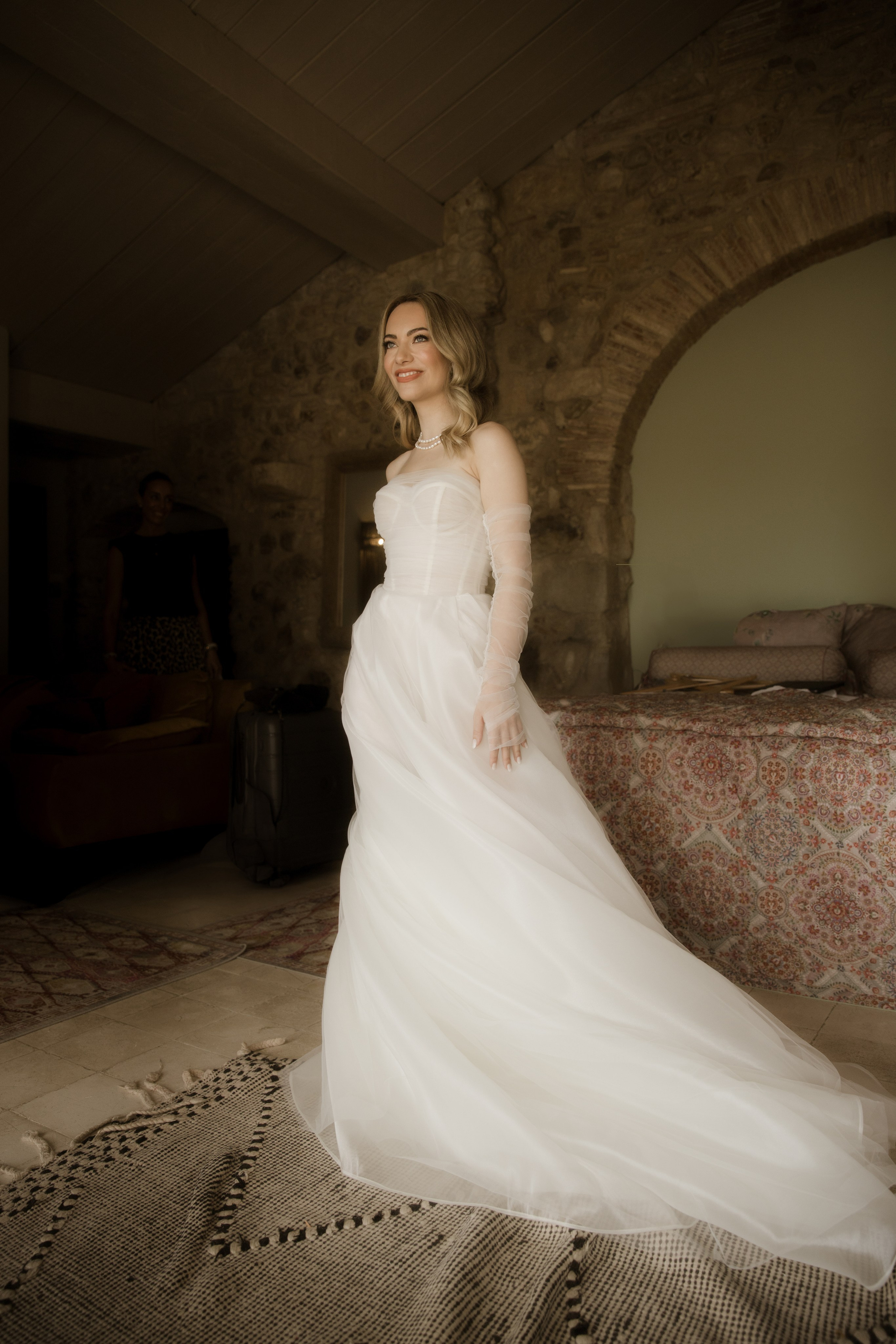 PJ & Yonna. Hotel Castell d’Emporda. Paola wedding photographer / videographer in Barcelona