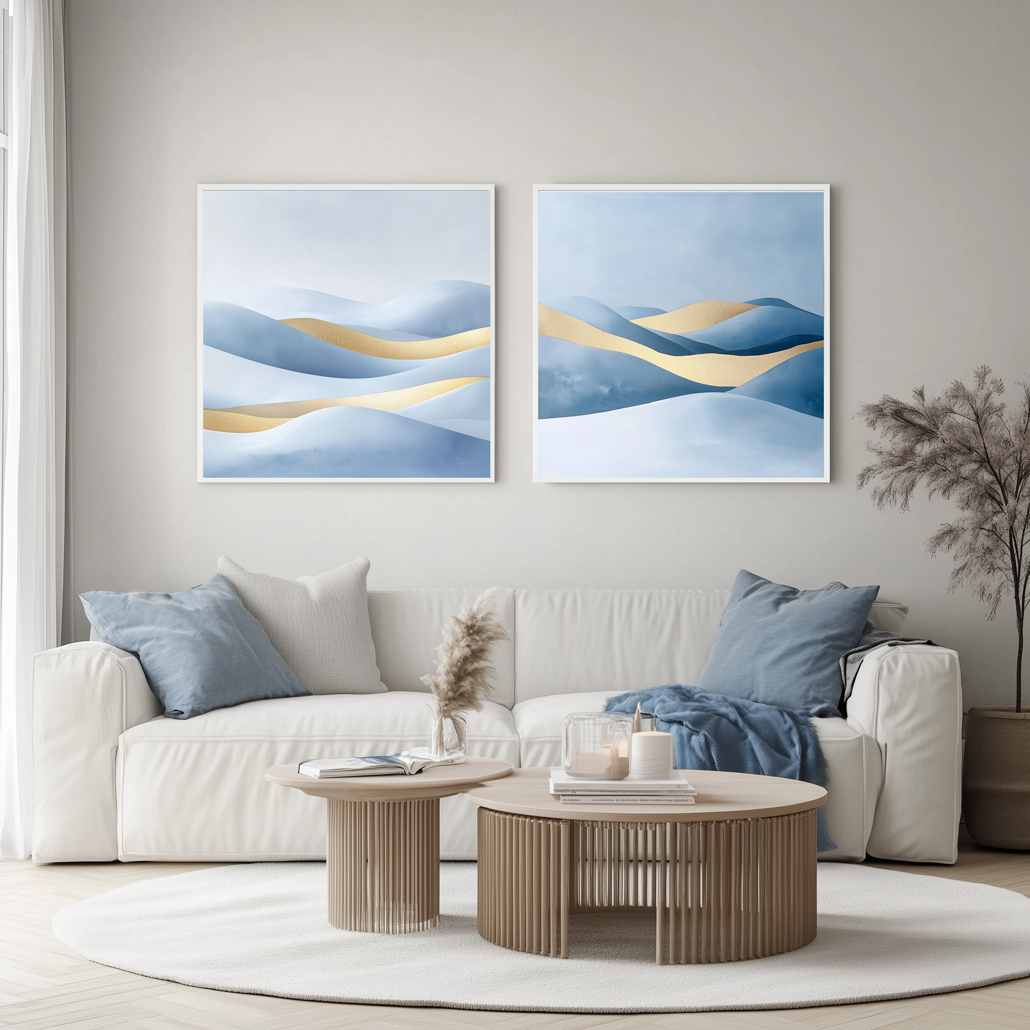 Silent symphony of winter. Lolly Shine. Contemporary digital artist