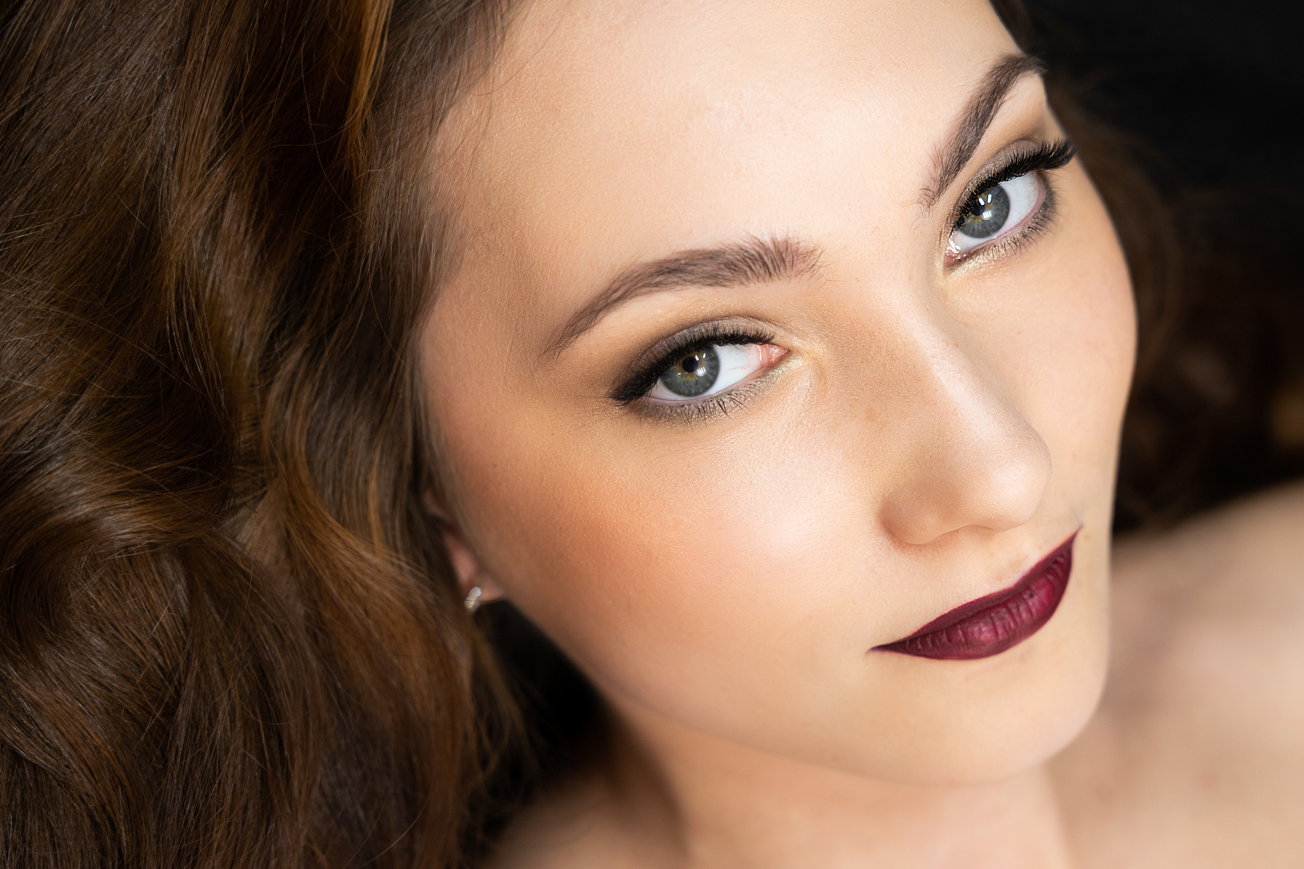 Beauty session for Kat.s_eyes, eyelash extension. Eugenie Smirnova — wedding, corporate and lifestyle photographer in Toulouse and Southwest France