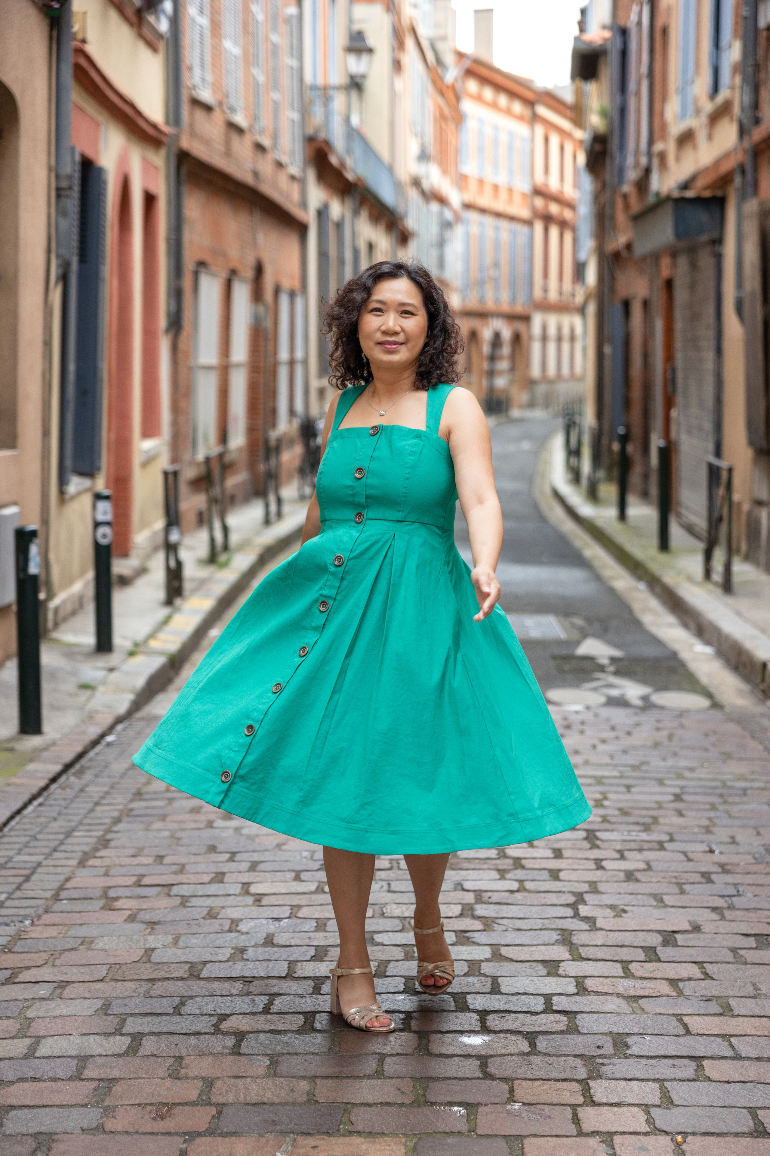 Toulouse photo walk with Betty. Евгения Смирнова — фотограф в Тулузе и юго-западной Франции