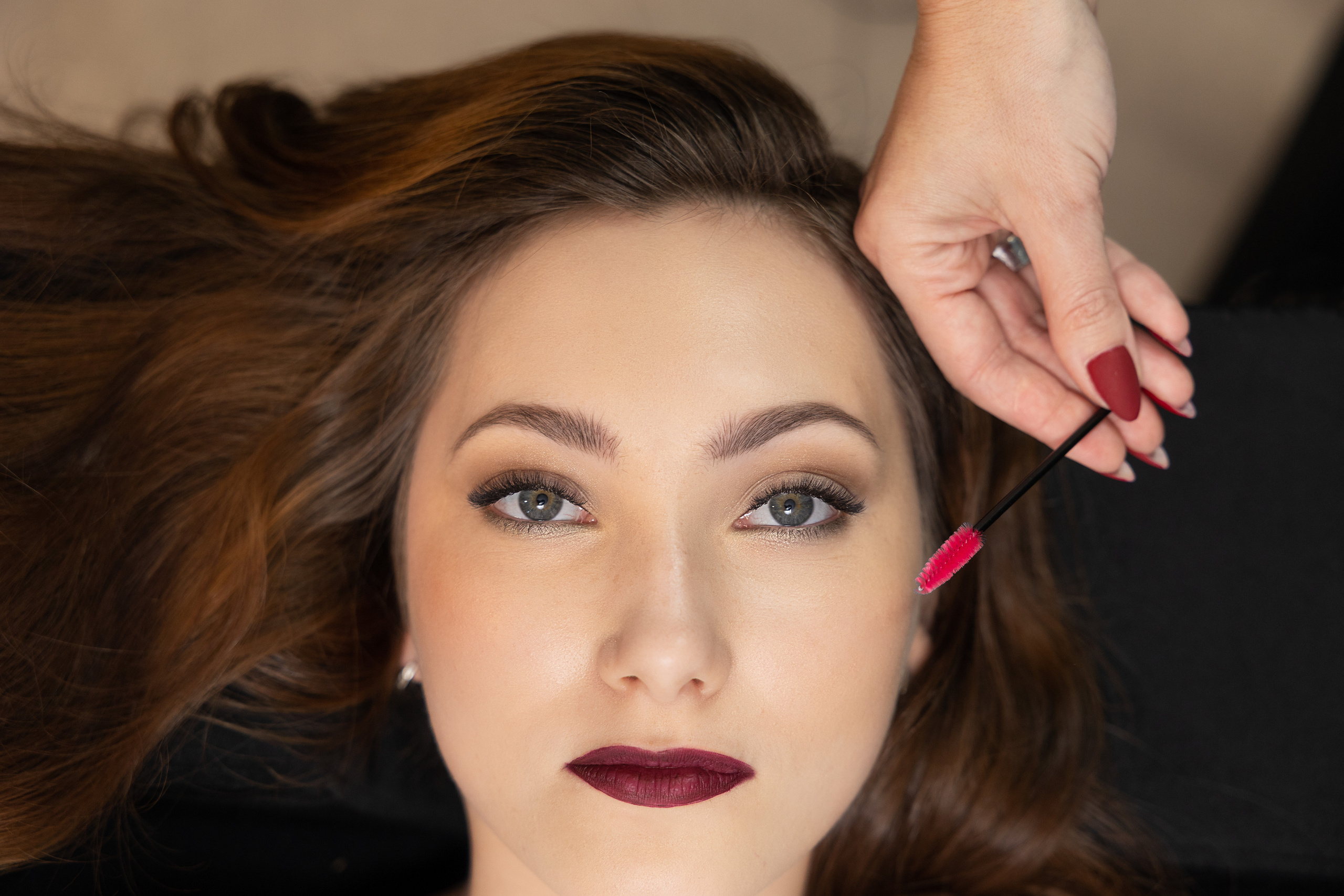 Beauty session for Kat.s_eyes, eyelash extension. Eugenie Smirnova — wedding, corporate and lifestyle photographer in Toulouse and Southwest France