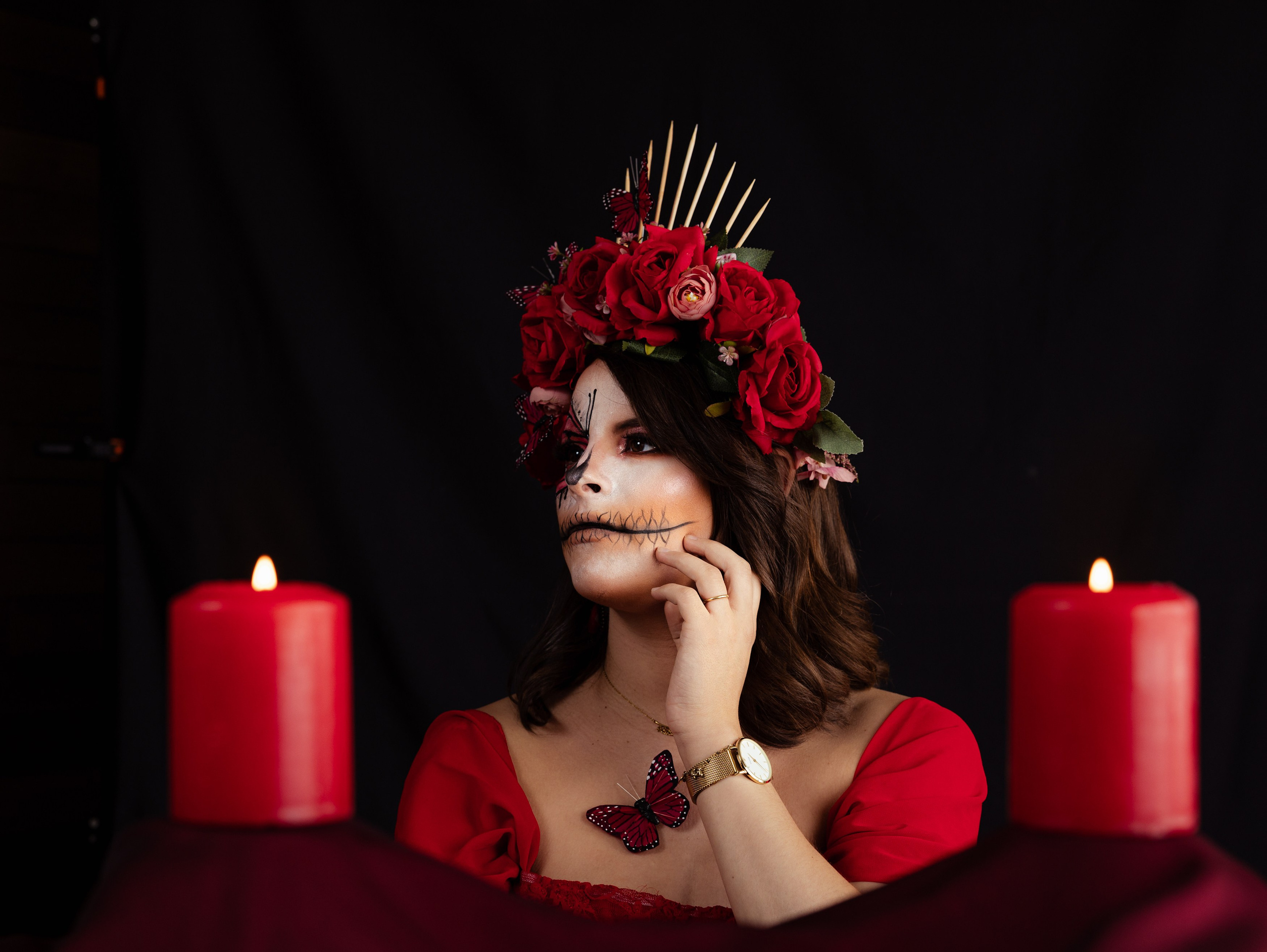 La Catrina | Maternity Photoshoot. Lifestyle a rodinná fotografka v Pisku Oxana Telupilova