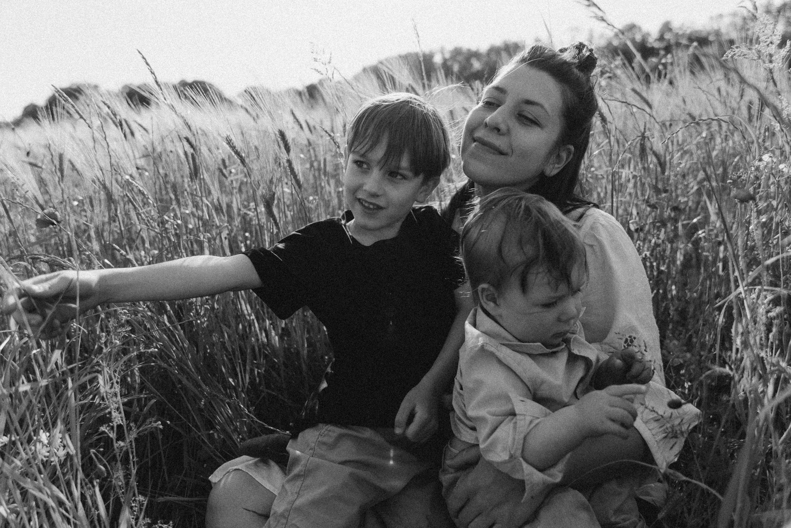 Familienfotos in der Natur. Familien & Hochzeitfotografin Nadja Holzmann