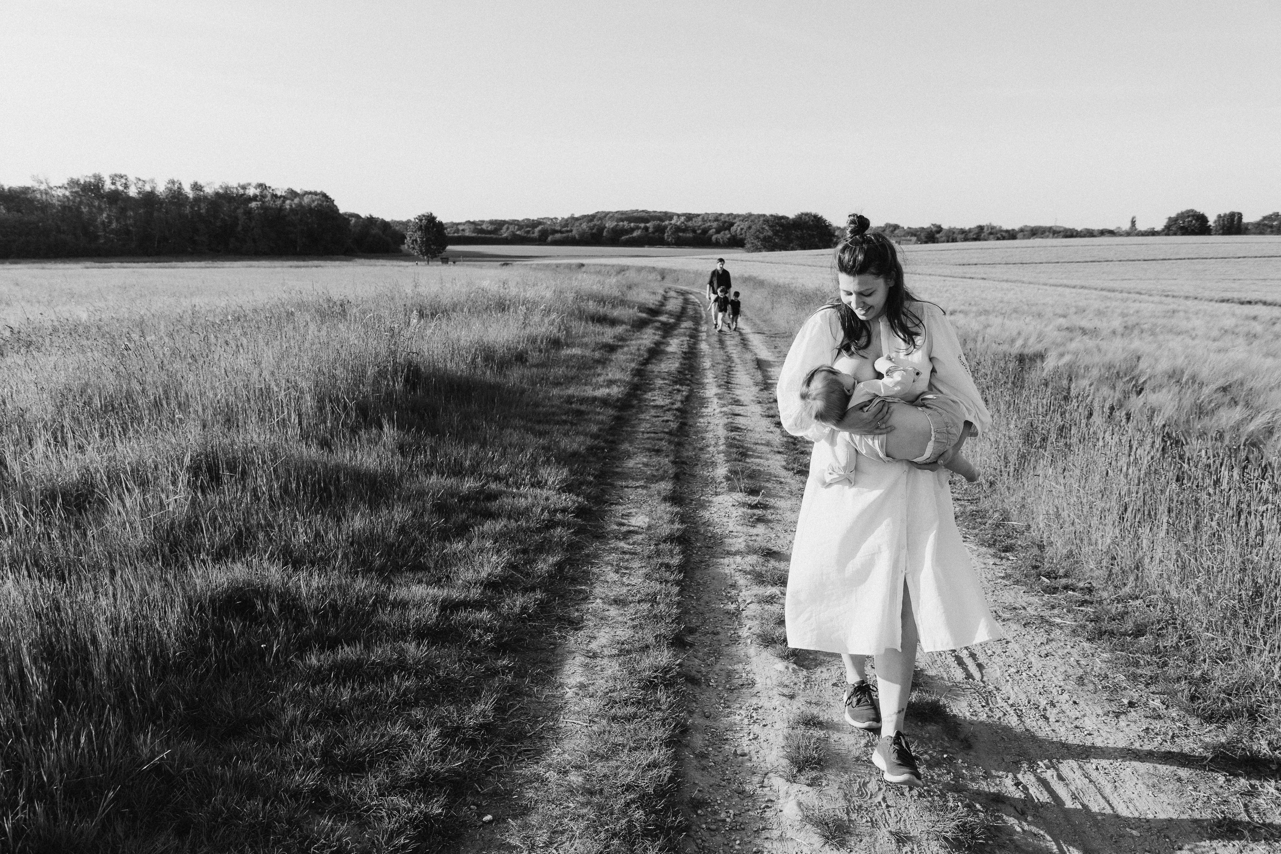 Familienfotos in der Natur. Familien & Hochzeitfotografin Nadja Holzmann