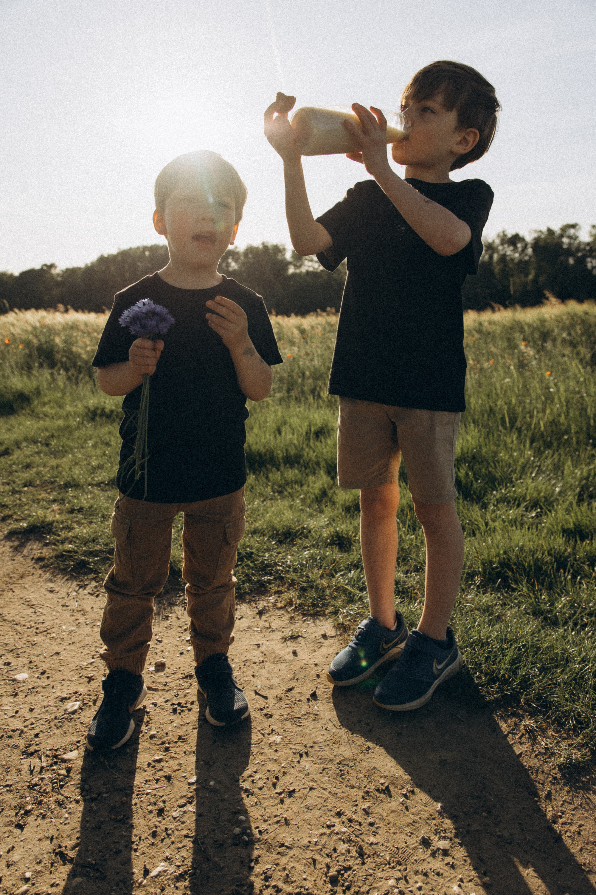 Familienfotos in der Natur. Familien & Hochzeitfotografin Nadja Holzmann