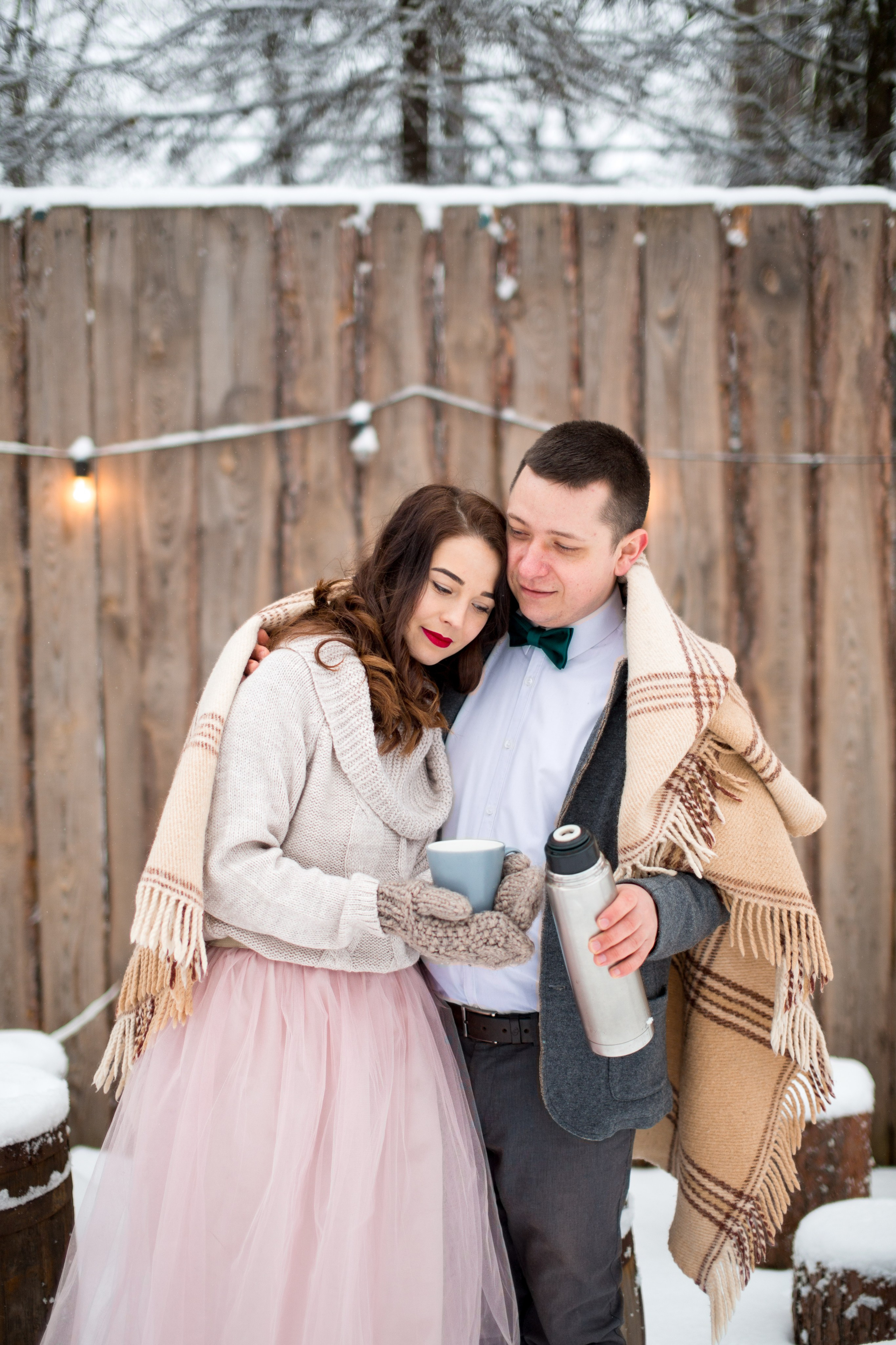 Winter Love. Wedding and Family Photograph