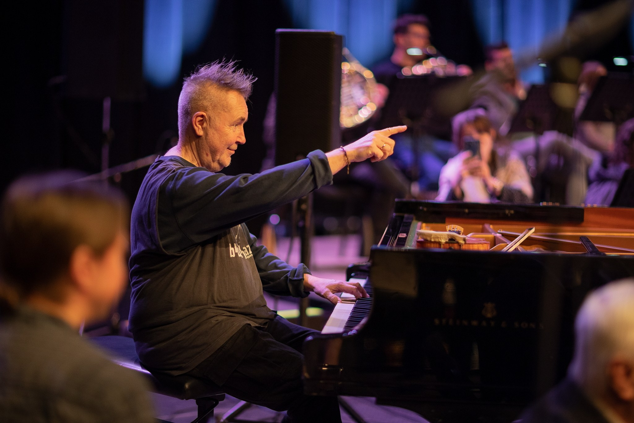 Найджъл Кенеди и Георги Андреев — репетиция и концерт в София, 13.02.2025. Александър Сандев - личен сайт на фотографа