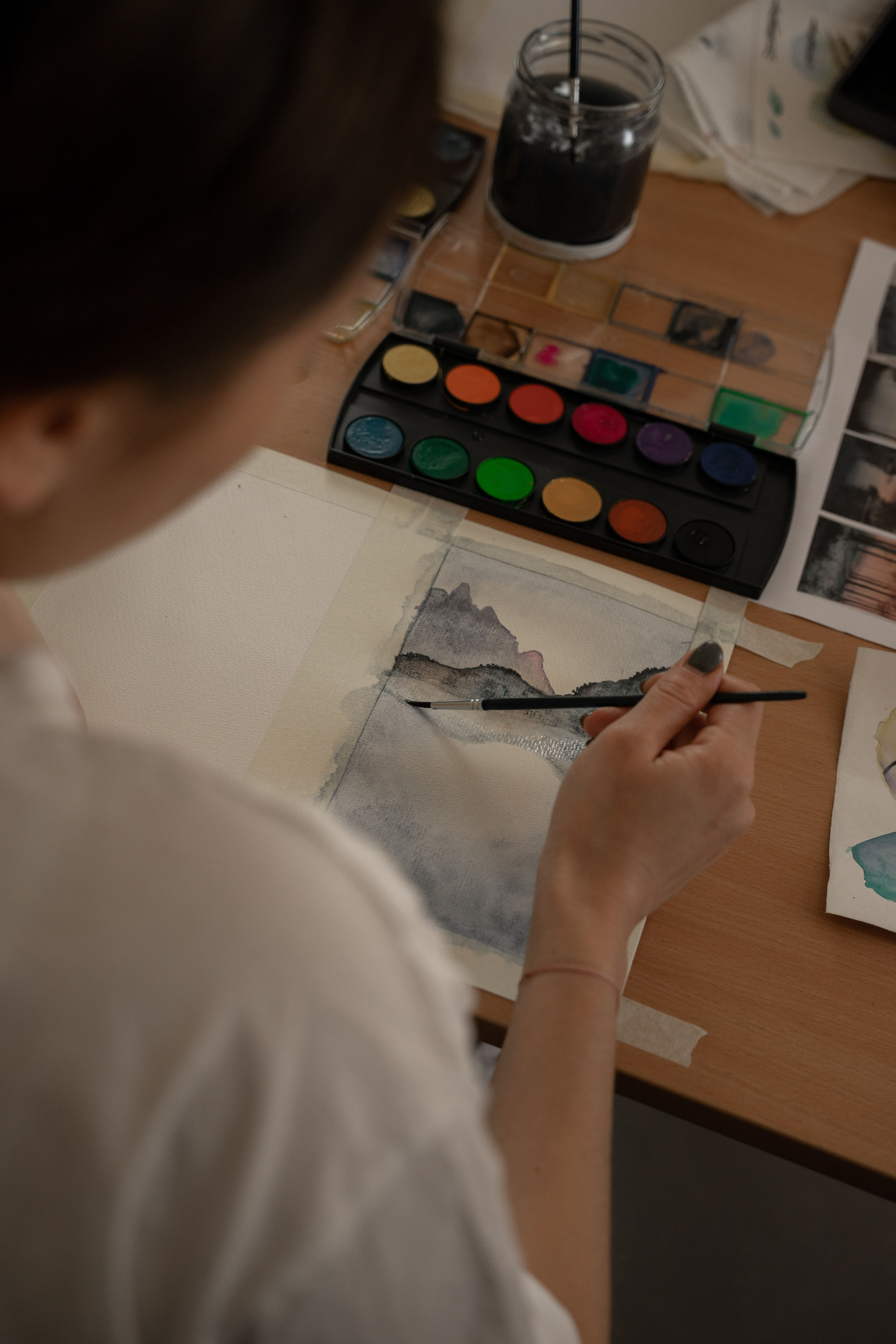 Мастер-класс по акварели. Lera Berg — портретный фотограф и ретушер в Мюнхене